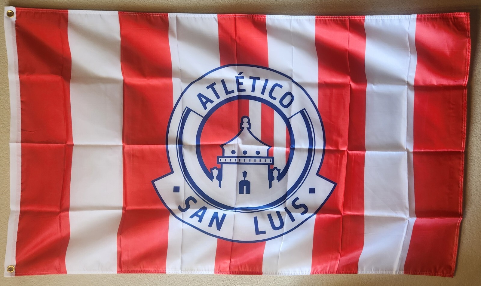 Atletico San Luis 3’ x 5’ Flag Banner Bandera Futbol Football Soccer W Grommets Atletico San Luis 3’ x 5’ Flag Banner Bandera Futbol Football Soccer W Grommets