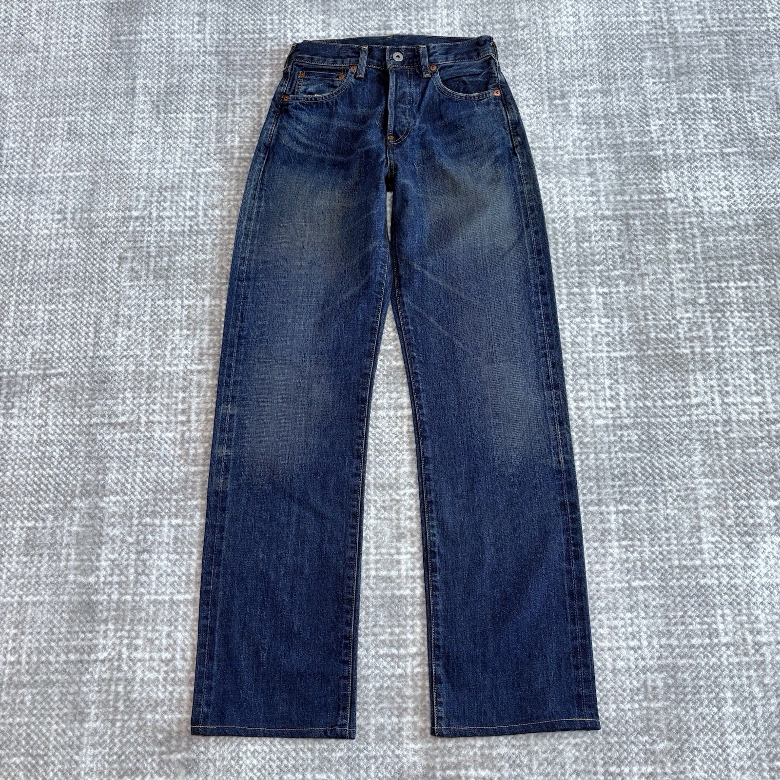 Vintage Levi\'s 702XX Jeans Men\'s W28 Japan Made Selvedge Big E Cinch Back