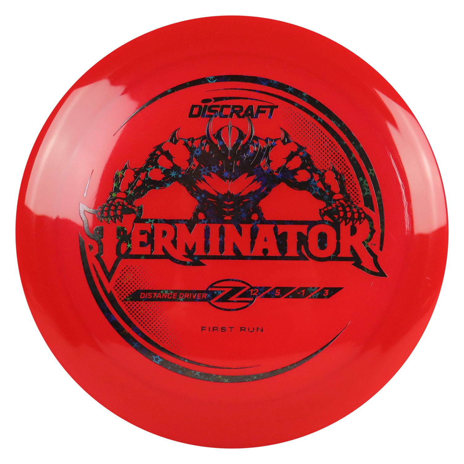 Discraft Disc Golf First Run Z Line Terminator Distance Driver 12/5/-1/3 - Choo