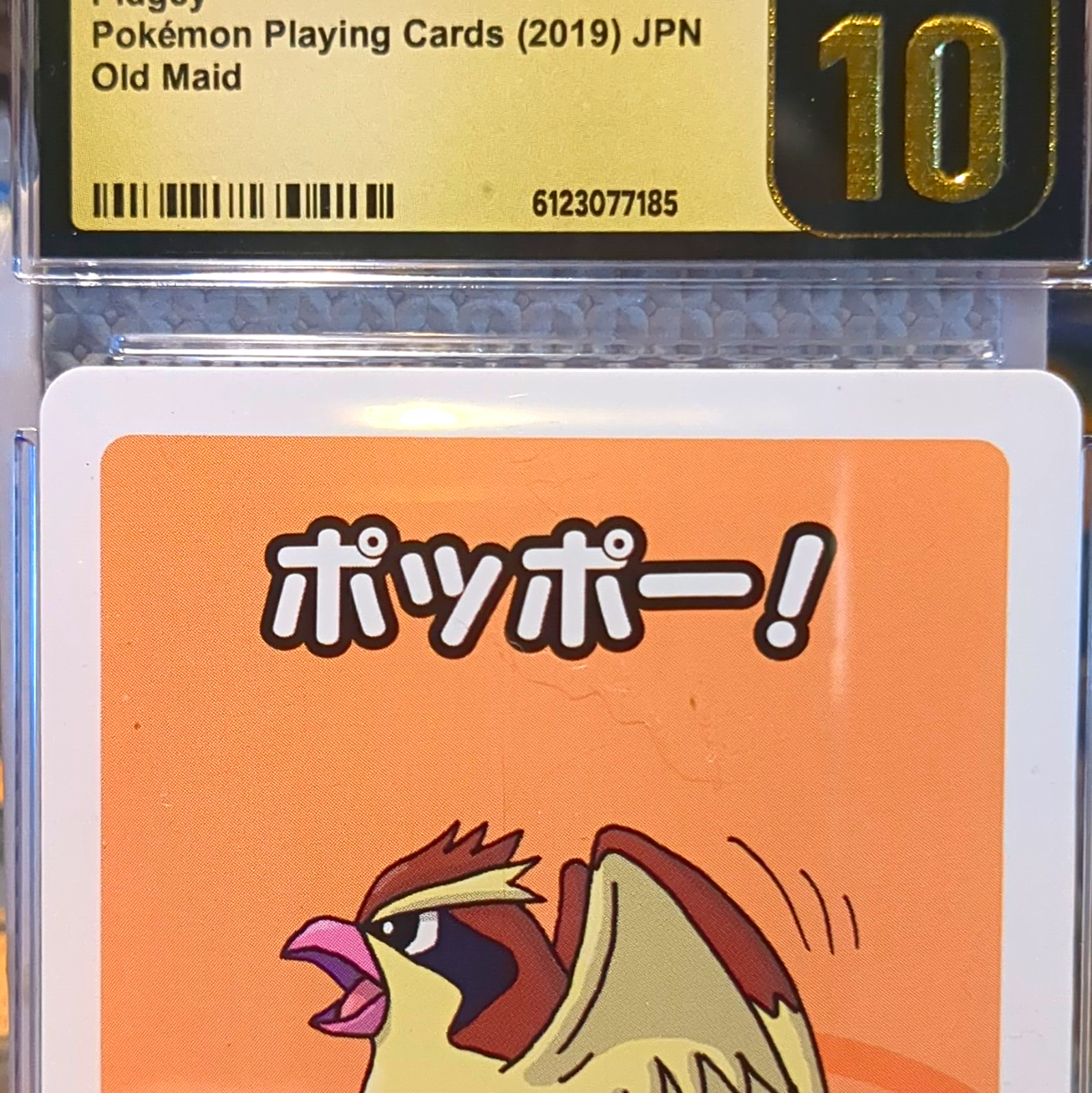 Pokemon Pidgey Graded Card - 2019 Pokemon Playing Cards Old Maid (JP)