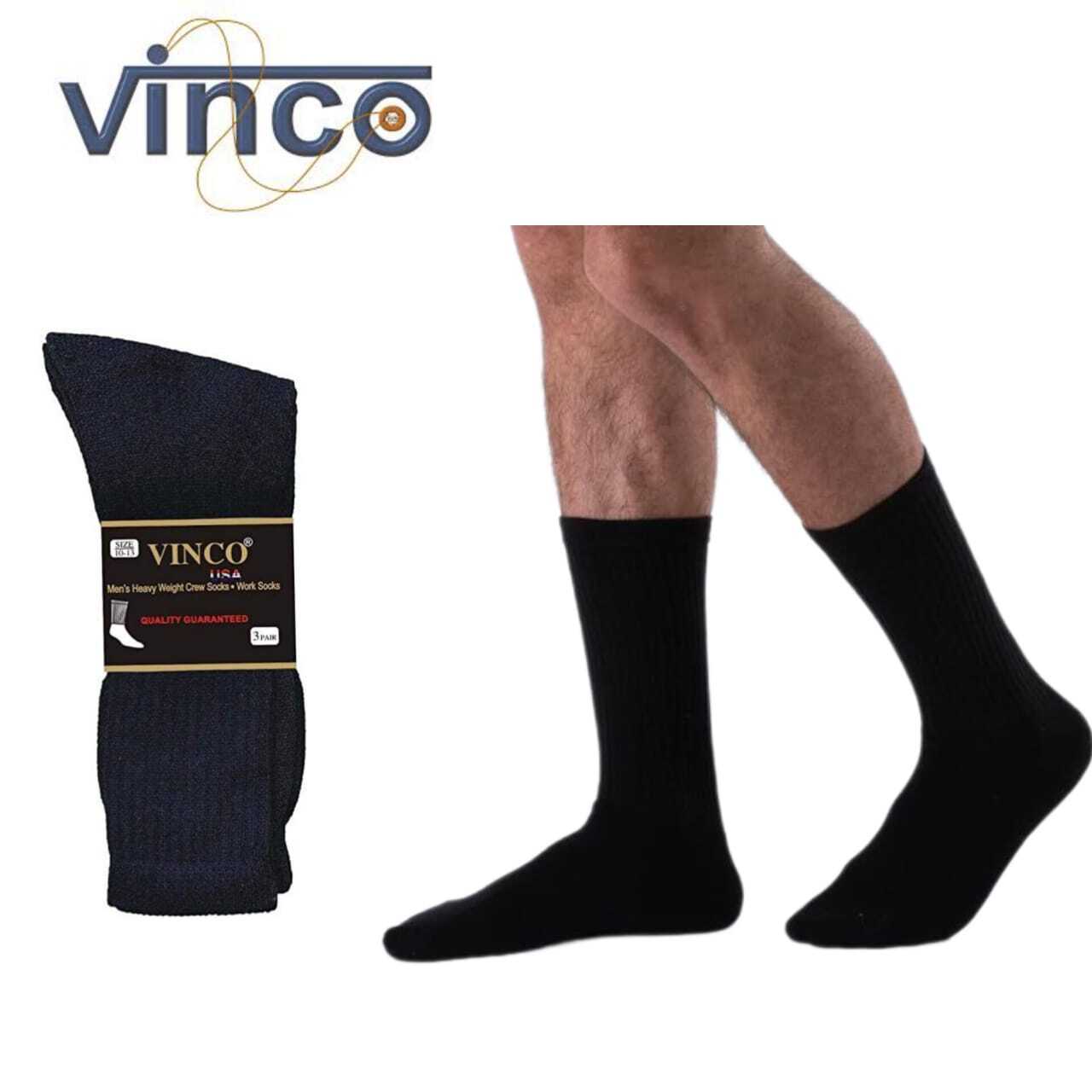 3-6-12 Pairs Men's Plain Solid Sports Athletic Work Crew Socks Size 9-11 10-13