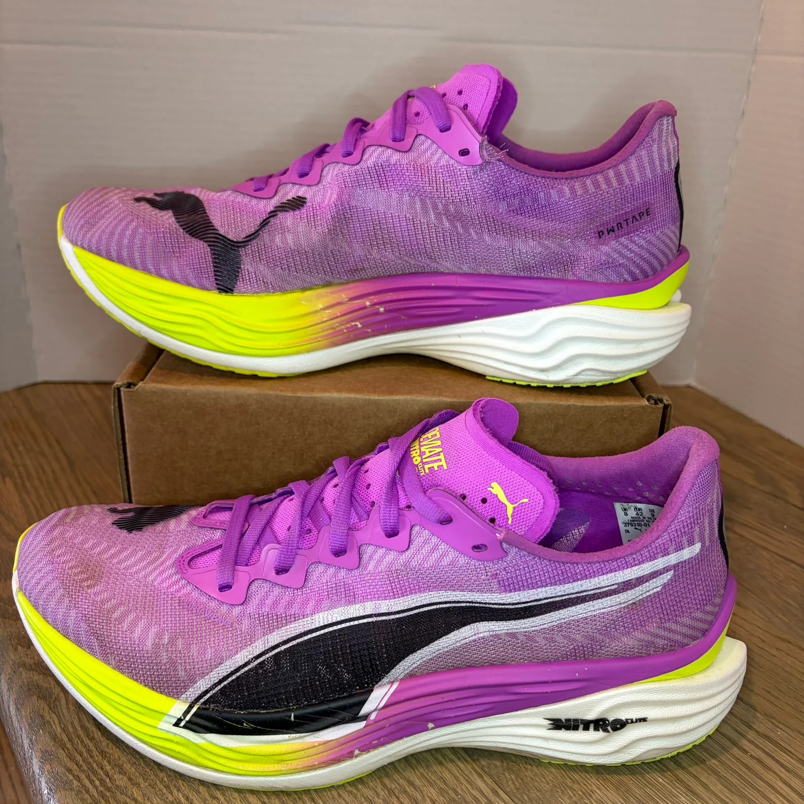 PUMA Deviate Nitro Elite 3 M9 Purple/Yellow Fair