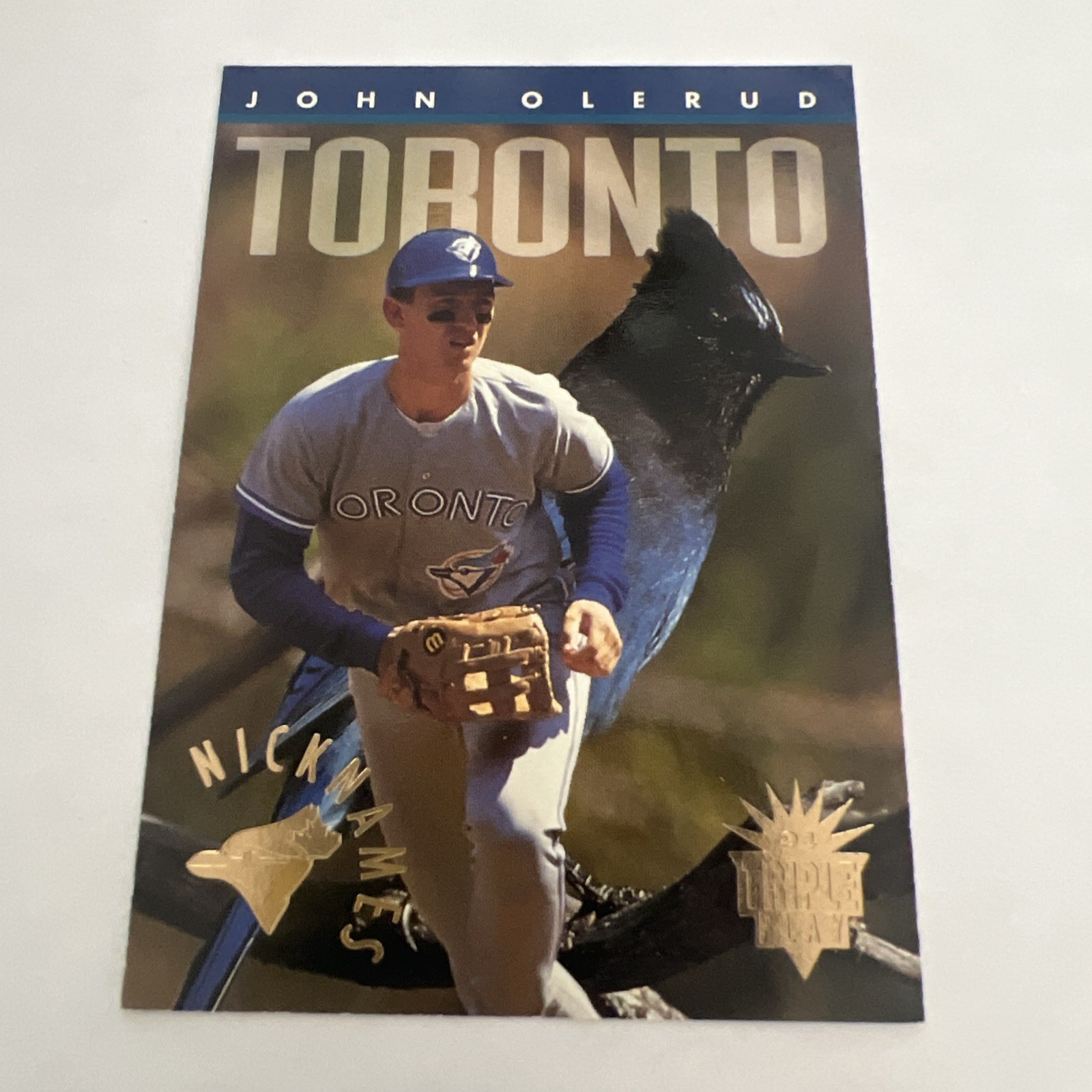 1994 Donruss Triple Play - Nicknames John Olerud #5 1994 Donruss Triple Play - Nicknames John Olerud #5