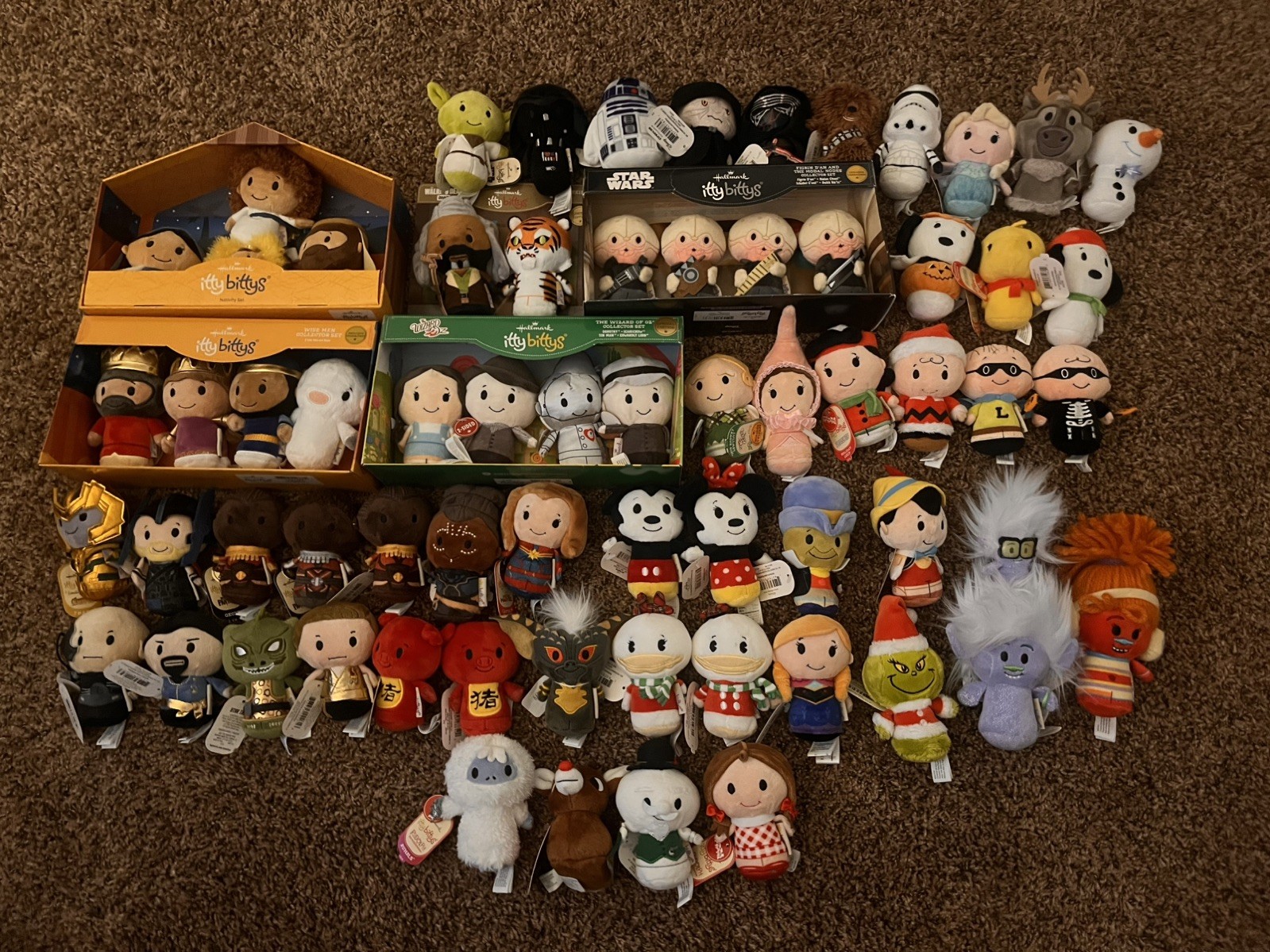 Hallmark Itty Bitty Lot of 50+ Singles and 5 sets WORTH $400+ (95% Have tags) Hallmark Itty Bitty Lot of 50+ Singles and 5 sets WORTH $400+ (95% Have tags)