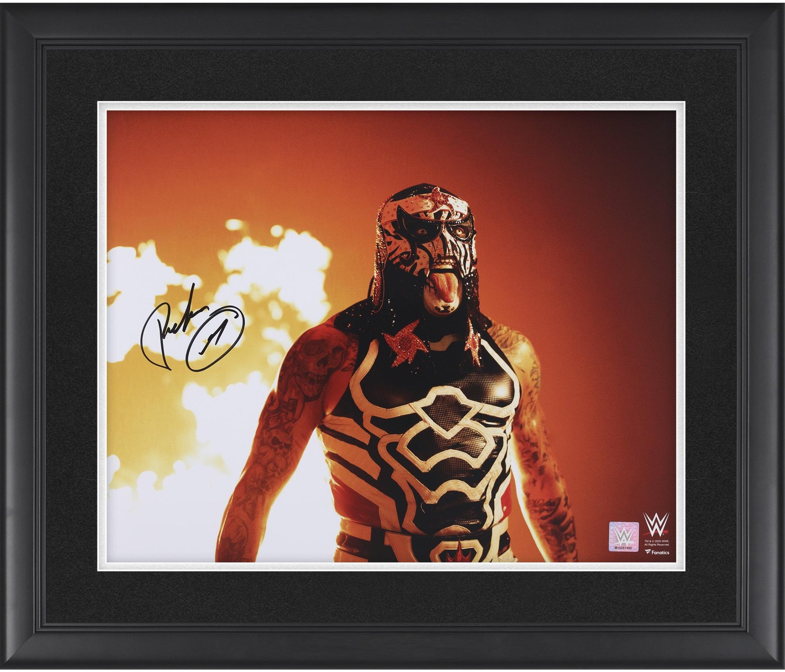 Penta WWE Framed Autographed 16\