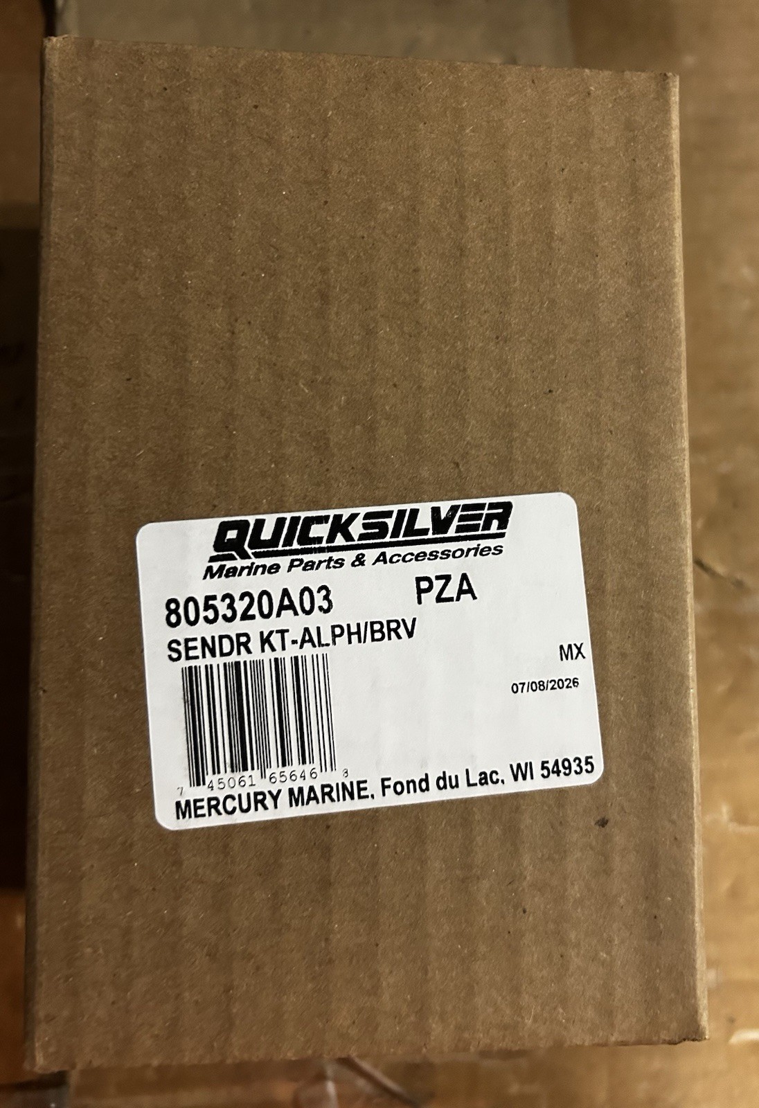 GENUINE NOS MERCRUISER TRIM SENDER KIT  805320A03    BXR