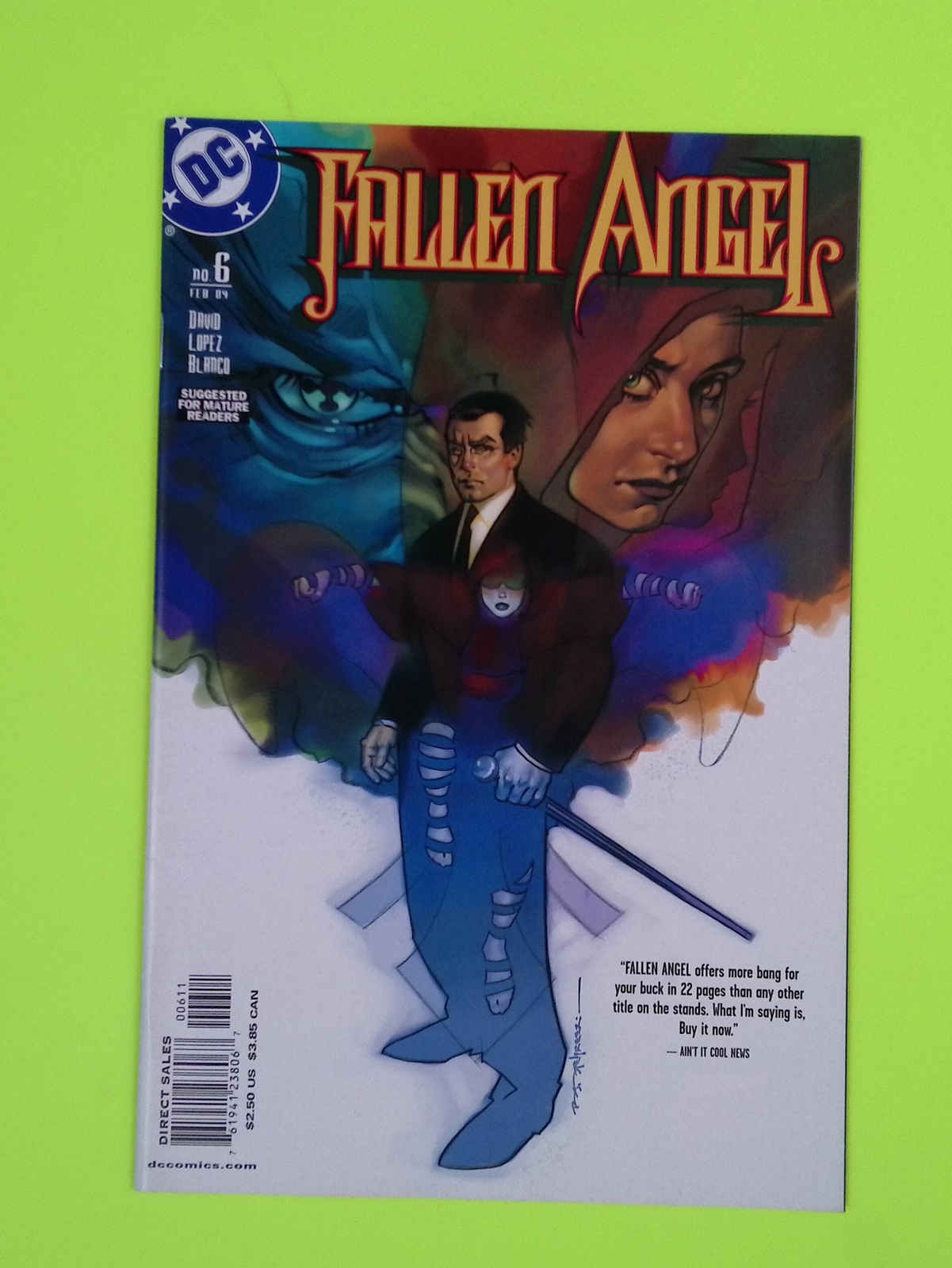 Fallen Angel #6 Vol. 1 DC Comics High Grade Comic Book J6-160 Fallen Angel #6 Vol. 1 DC Comics High Grade Comic Book J6-160