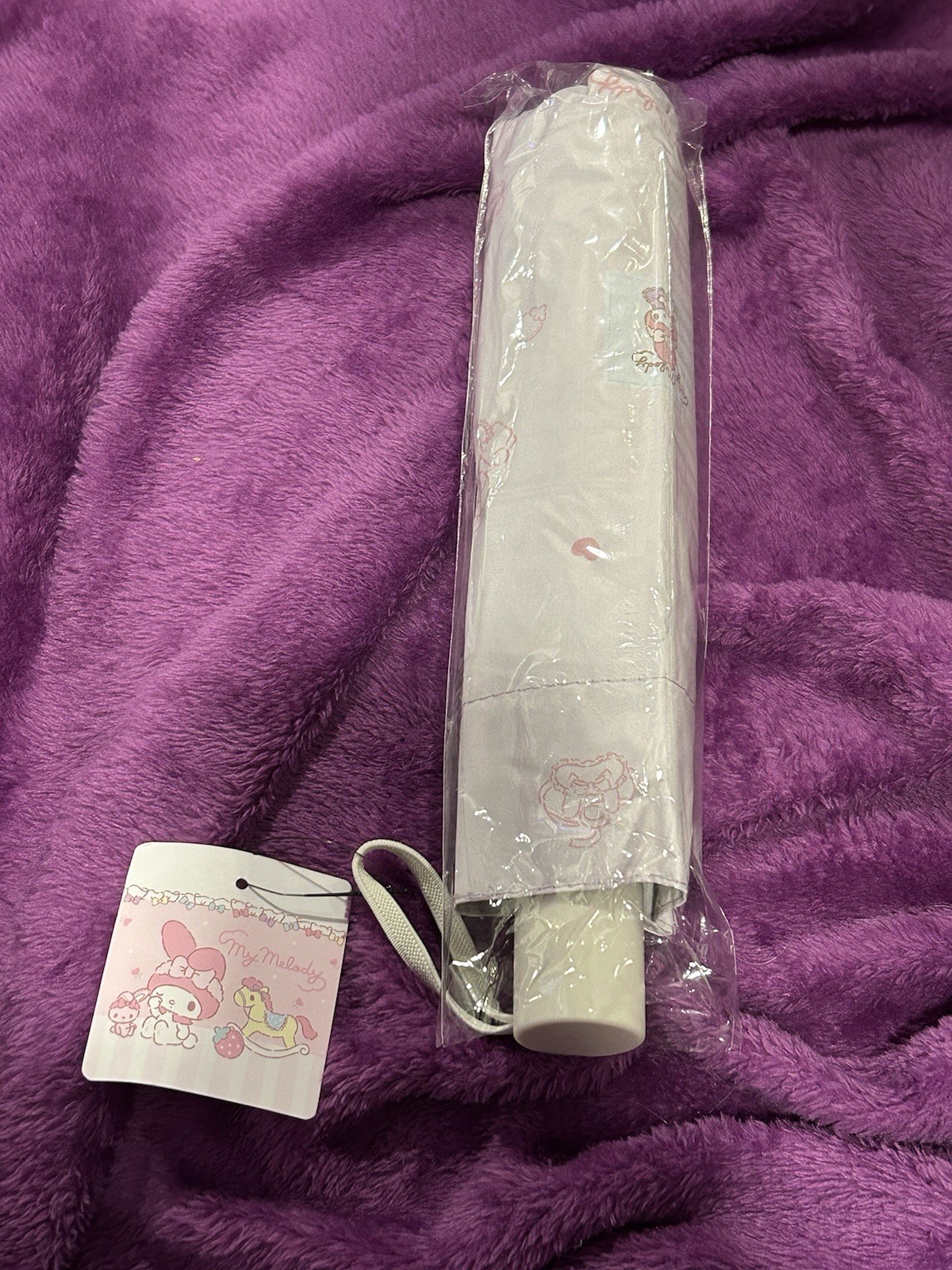 Authentic Sanrio My Melody Pink Umbrella New
