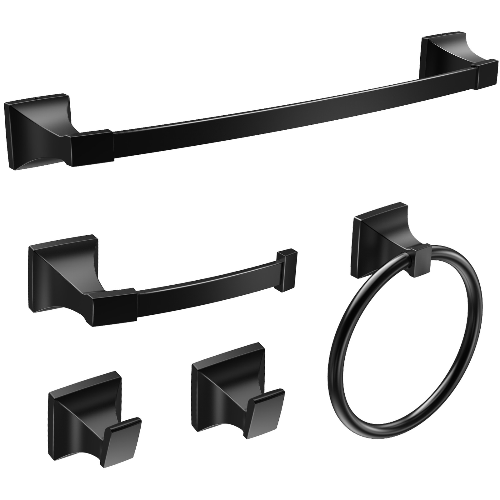 5 PCS Bathroom Hardware Accessories Set with 18\