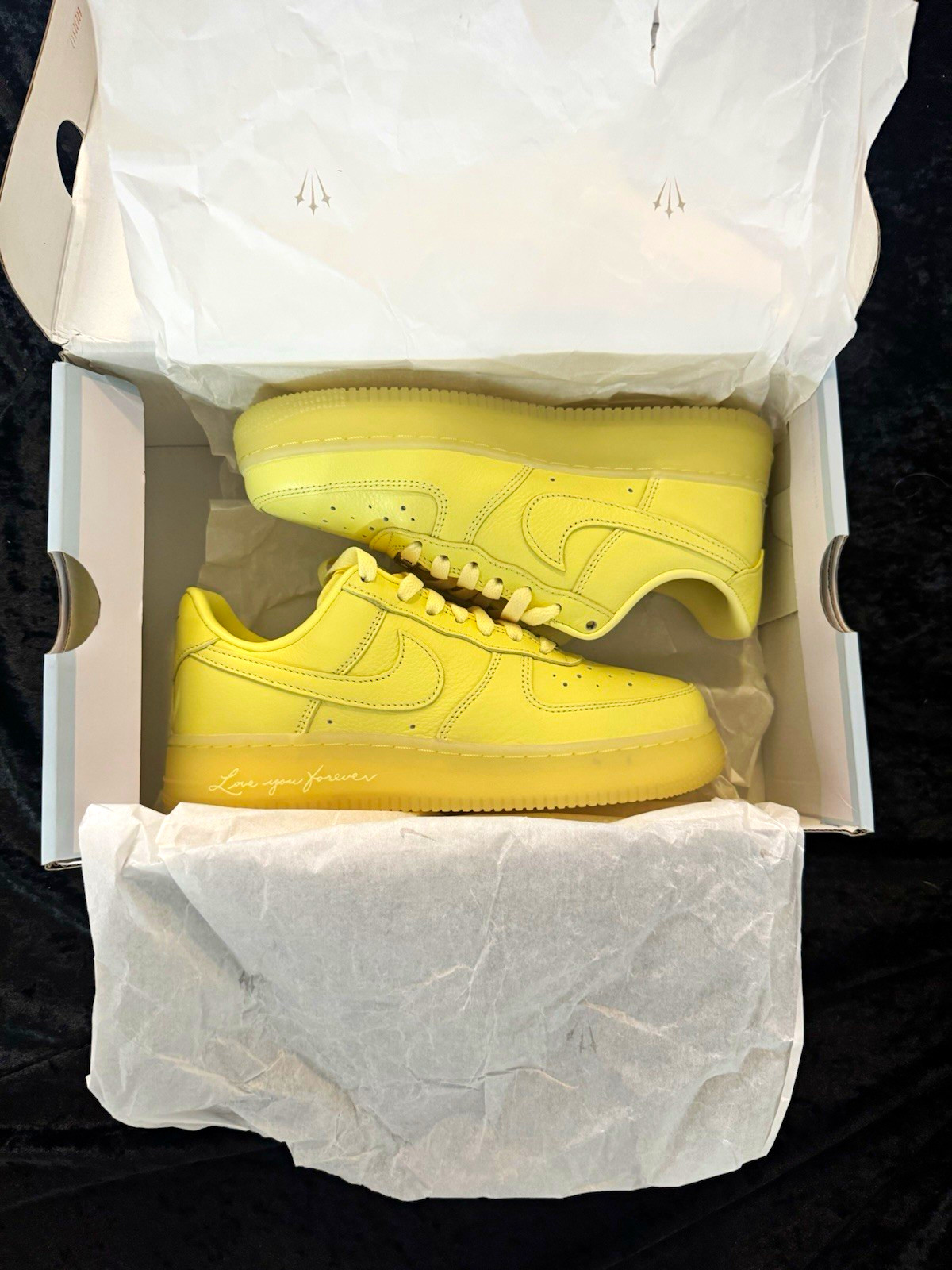 Nike NOCTA x Air Force 1 Low Certified Lover Boy Citron Tint/Cobalt Tint