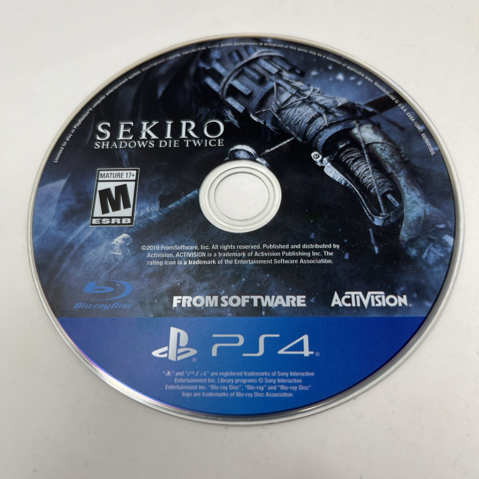 Sekiro: Shadows Die Twice - Sony PlayStation 4 (PS4) Disc Only