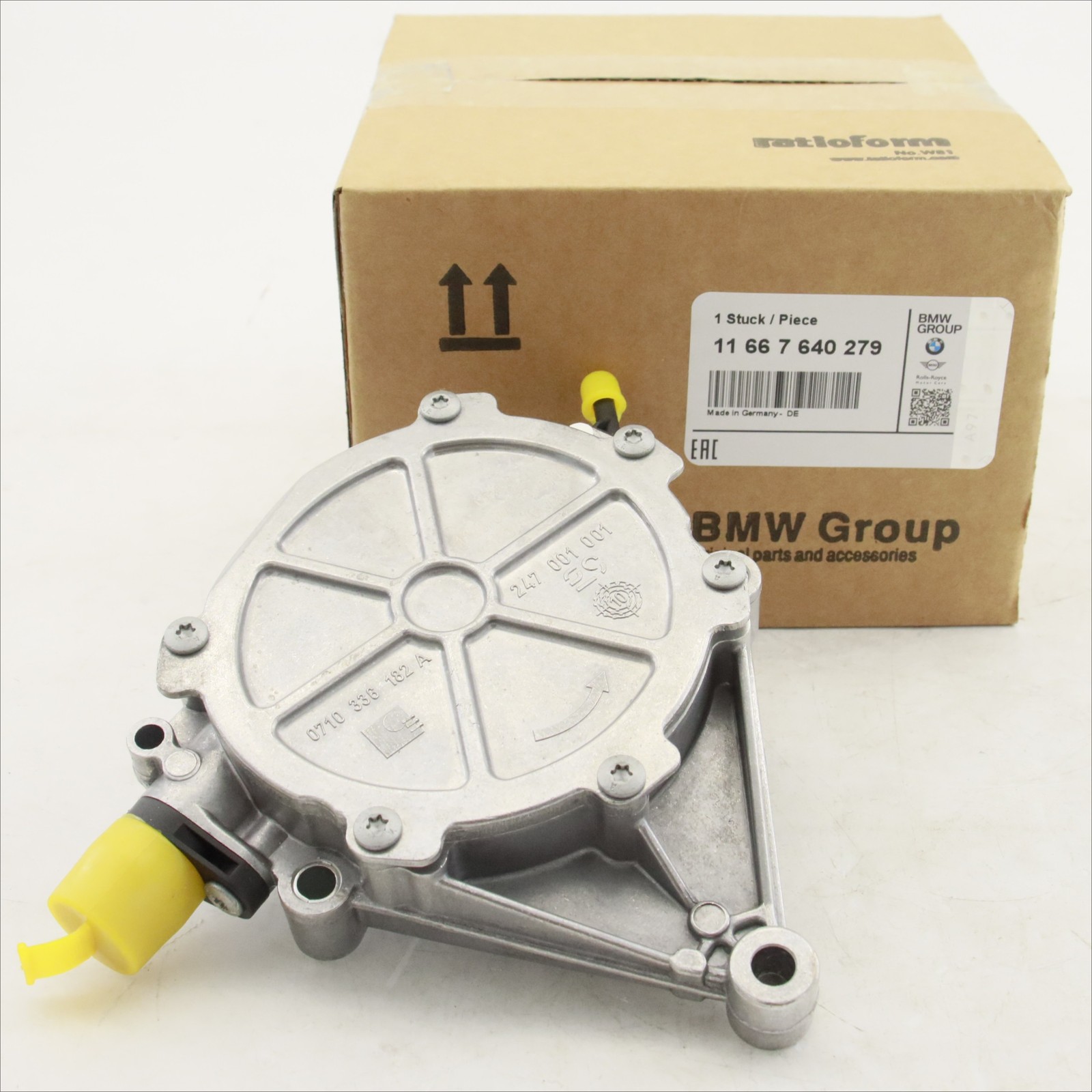 BMW Brake Vacuum Pump 11667640279 N20 320i 328i 528i X1 X3 X4 Z4 2.0L 2010-2019