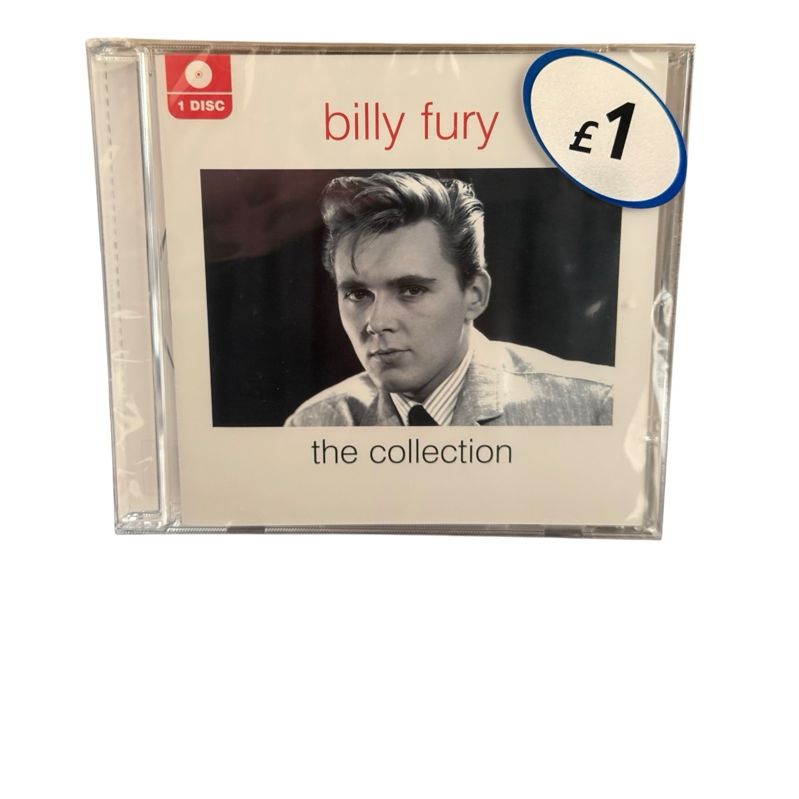 Billy Fury The Collection CD Sealed 16 Tracks Rock & Roll Red Box Billy Fury The Collection CD Sealed 16 Tracks Rock & Roll Red Box