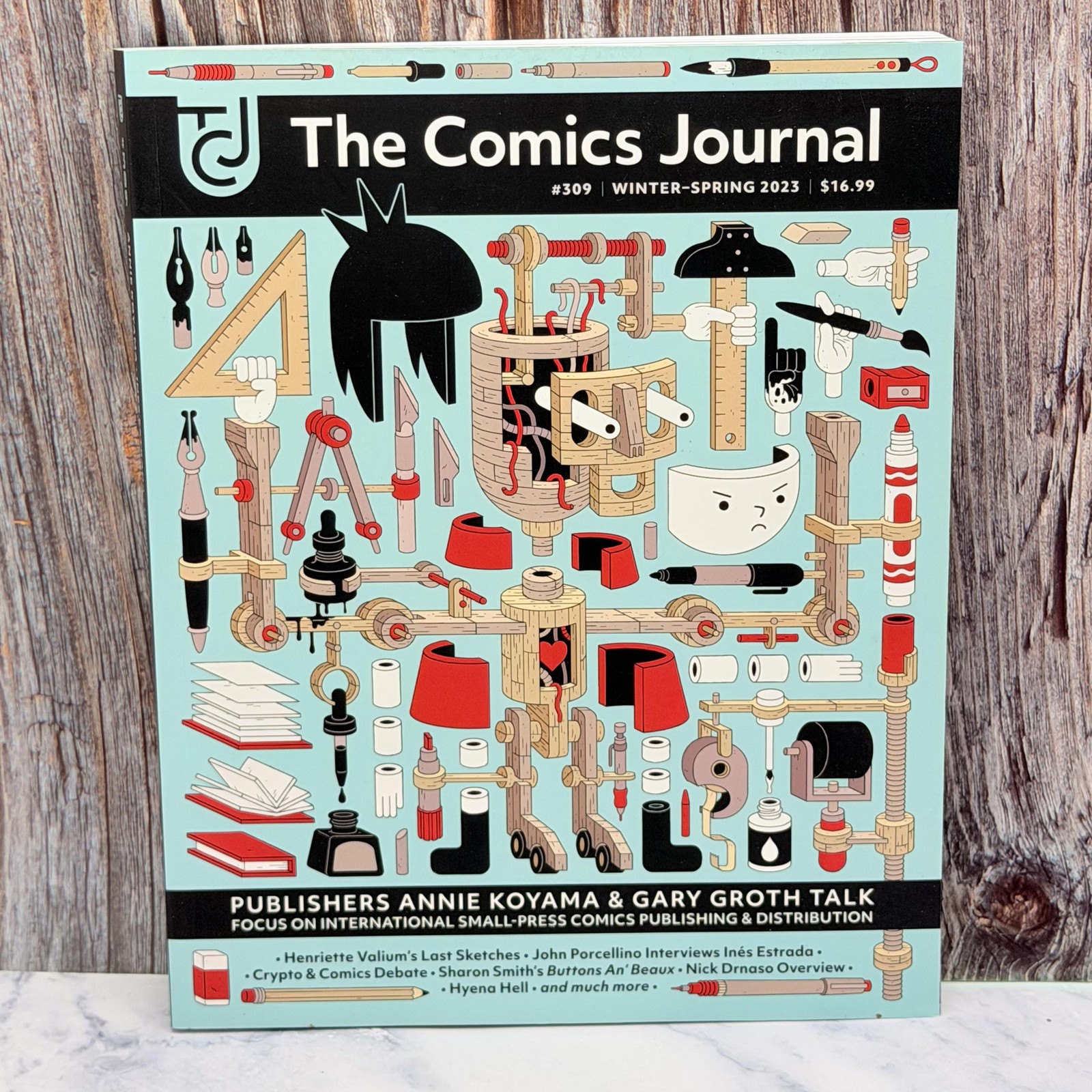 The Comics Journal #309 Winter-Spring 2023 Fantagraphics Softcover Magazine