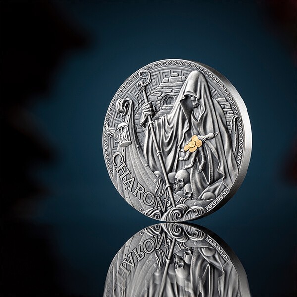 2024 Cameroon Charon The Great Greek Mythology 1 oz Antique finish Silver Coin 2024 Cameroon Charon The Great Greek Mythology 1 oz Antique finish Silver Coin