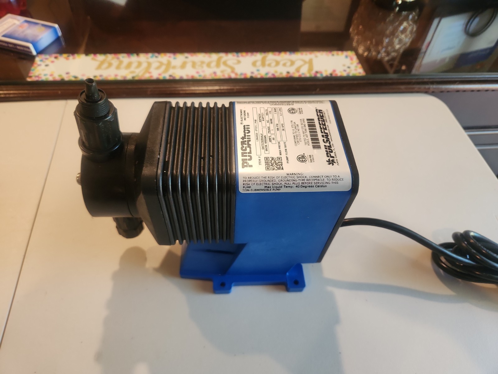 PULSAFEEDER LB64SA-PTC1-XXX PULSAtron Series A Plus Metering Pump PULSAFEEDER LB64SA-PTC1-XXX PULSAtron Series A Plus Metering Pump