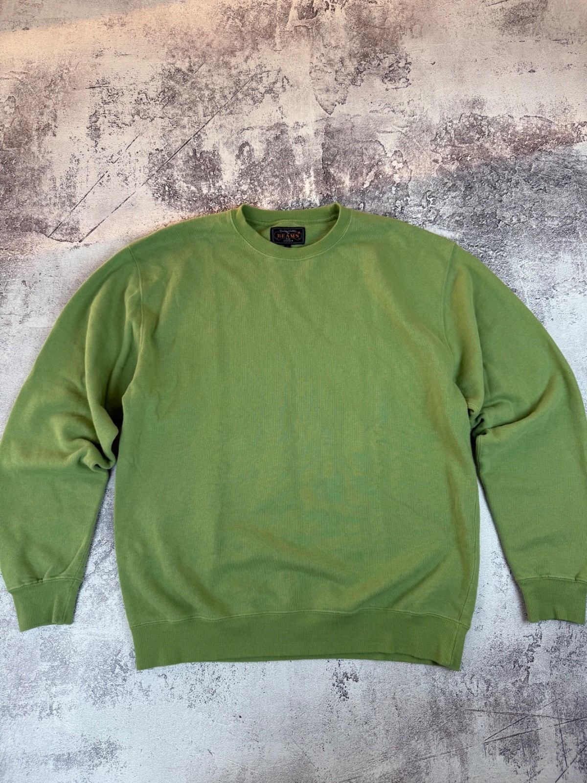 beams japan sweatshirt japan style green beams japan sweatshirt japan style green