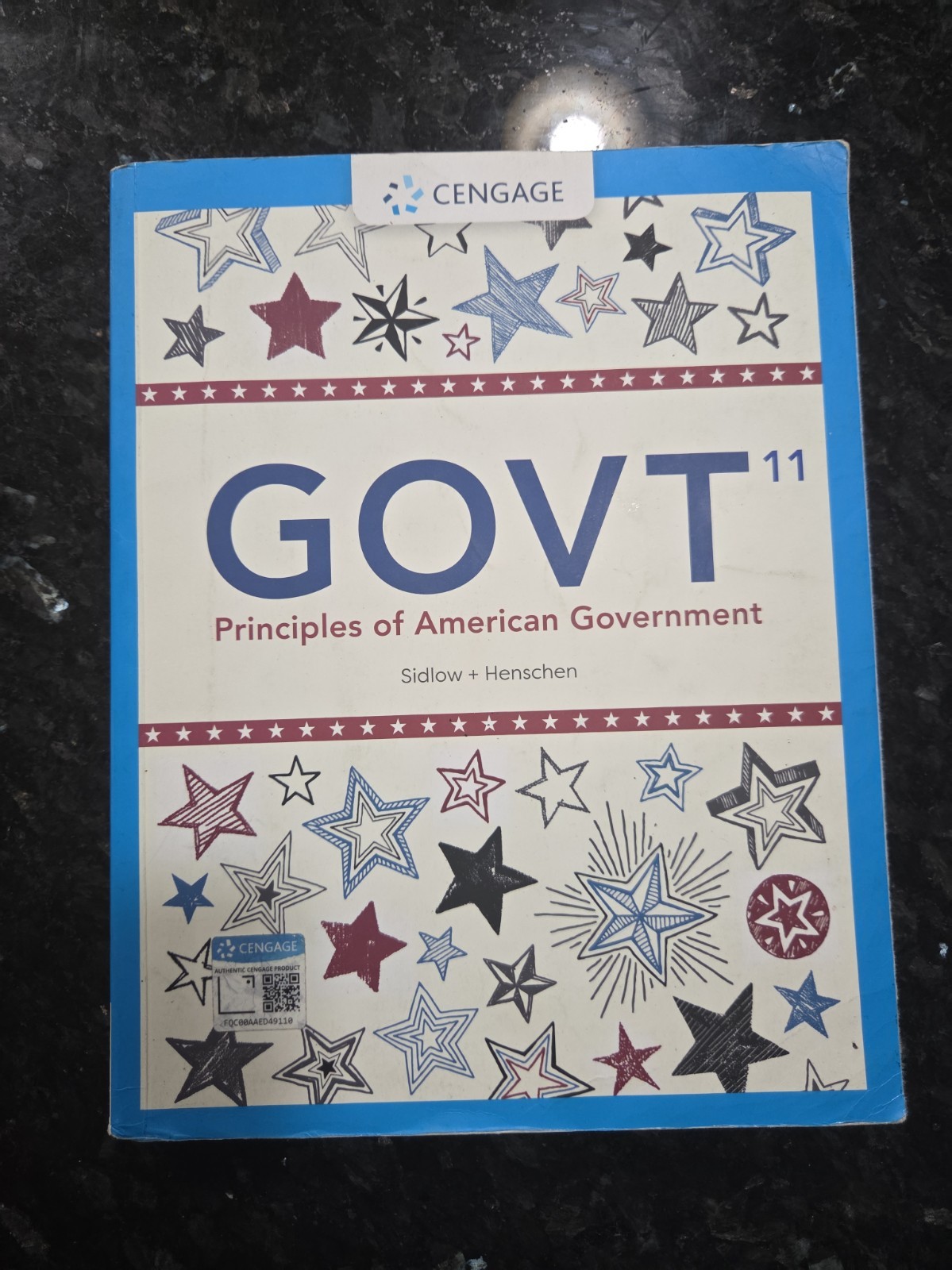Govt: Principles Of American Government by Sidlow and Henschen 11th Ed. (2021) Govt: Principles Of American Government by Sidlow and Henschen 11th Ed. (2021)