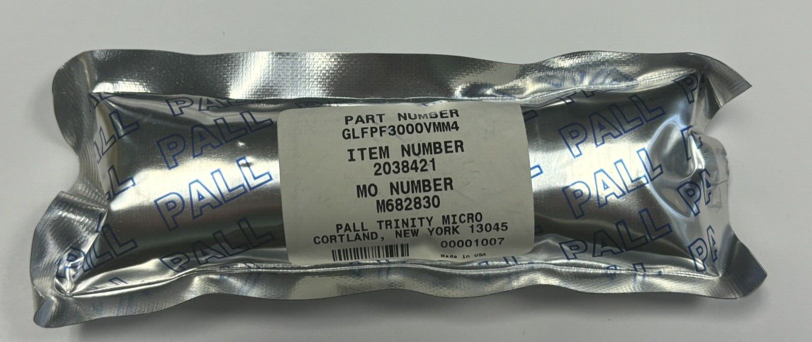 PALL GASKLEEN high purity filter assembly, GLFPF3000VMM4, 1/4\ PALL GASKLEEN high purity filter assembly, GLFPF3000VMM4, 1/4\