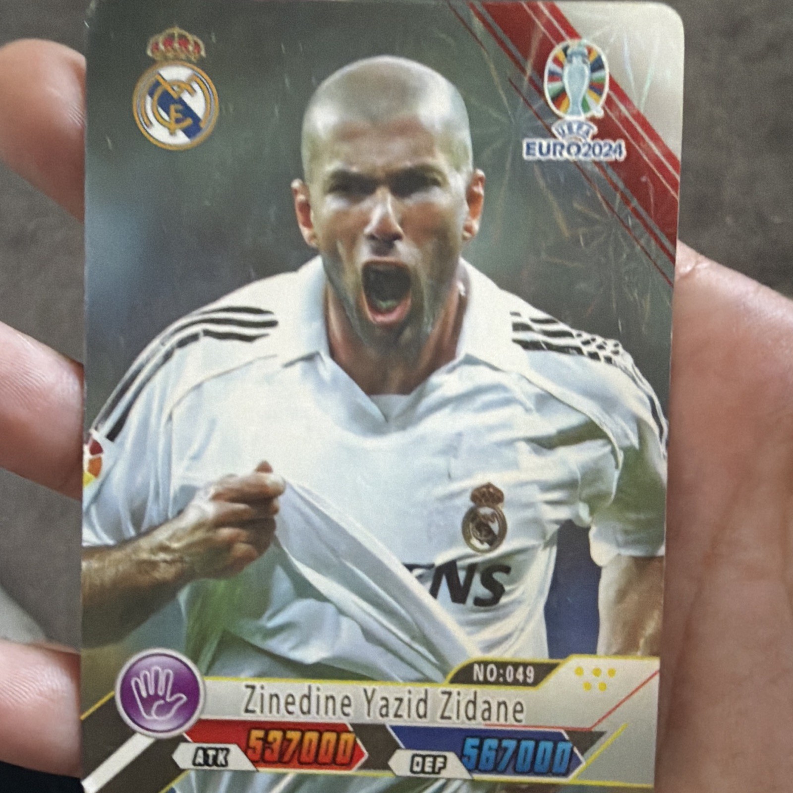 Panini Zinedine Yazid Zidane Real Madrid UEFA EURO 2024 Soccer Card #049 Panini Zinedine Yazid Zidane Real Madrid UEFA EURO 2024 Soccer Card #049