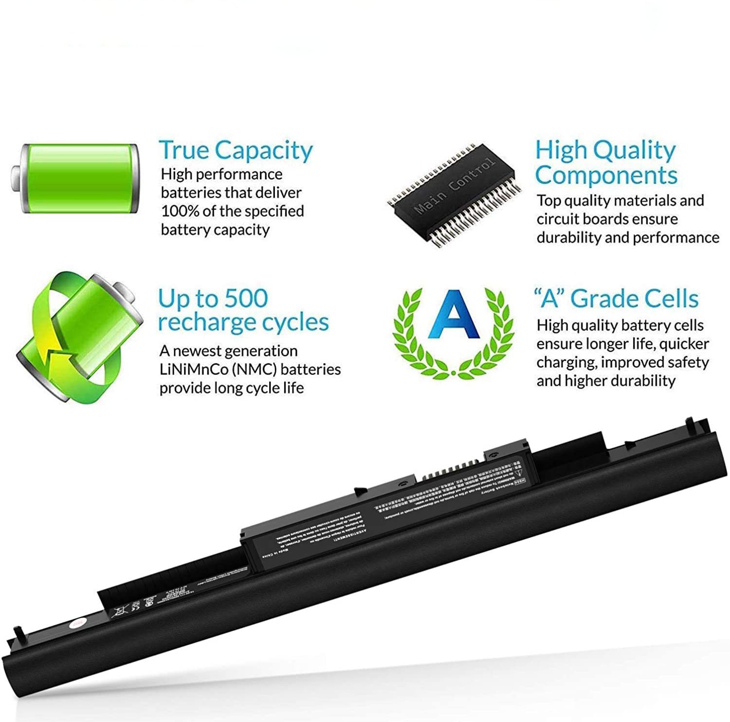 LOT 41Wh HS03 HS04 Laptop Battery for HP Spare 807957-001 807956-001 807611-421 LOT 41Wh HS03 HS04 Laptop Battery for HP Spare 807957-001 807956-001 807611-421