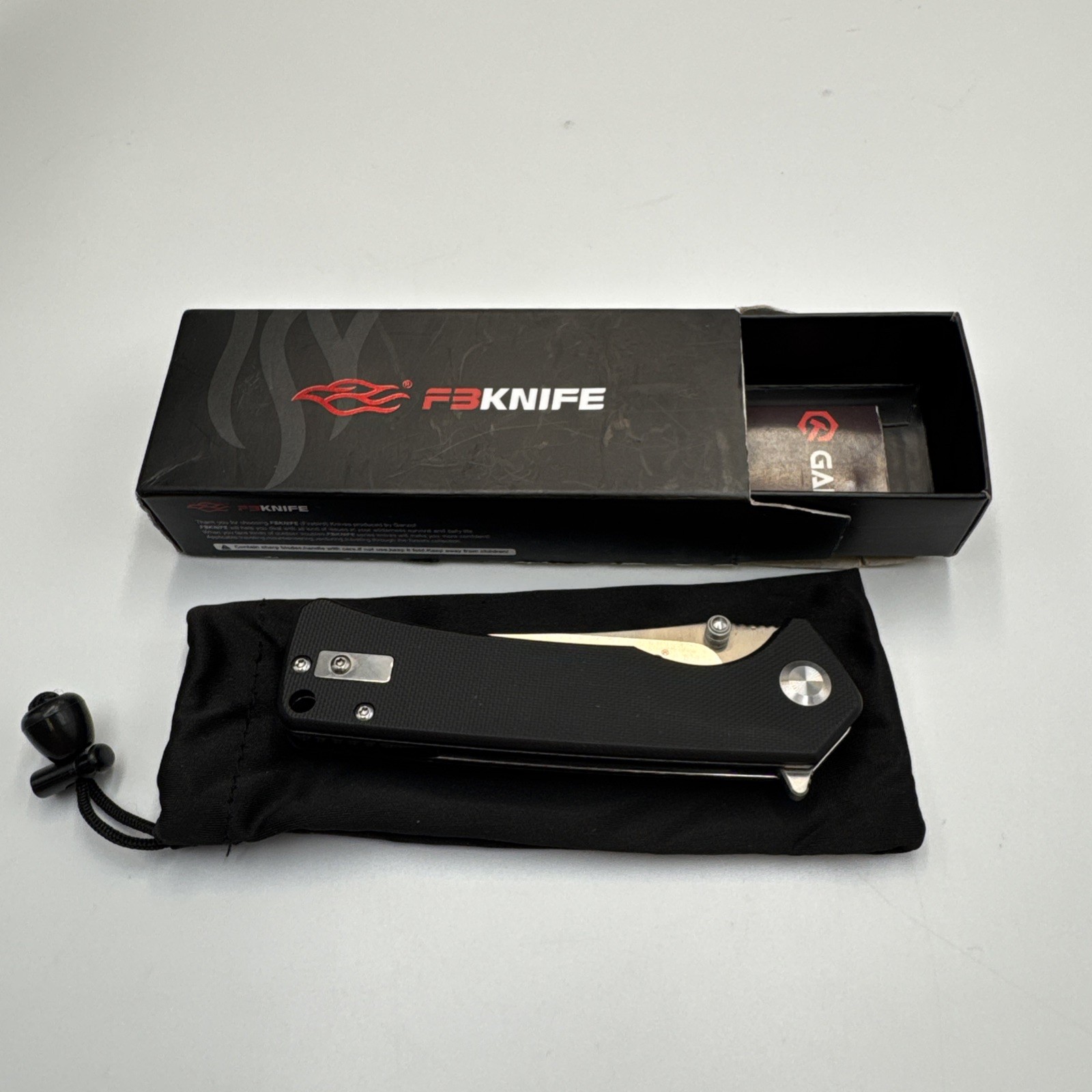 Ganzo G729-BK Black G10 Handle 3\ Ganzo G729-BK Black G10 Handle 3\