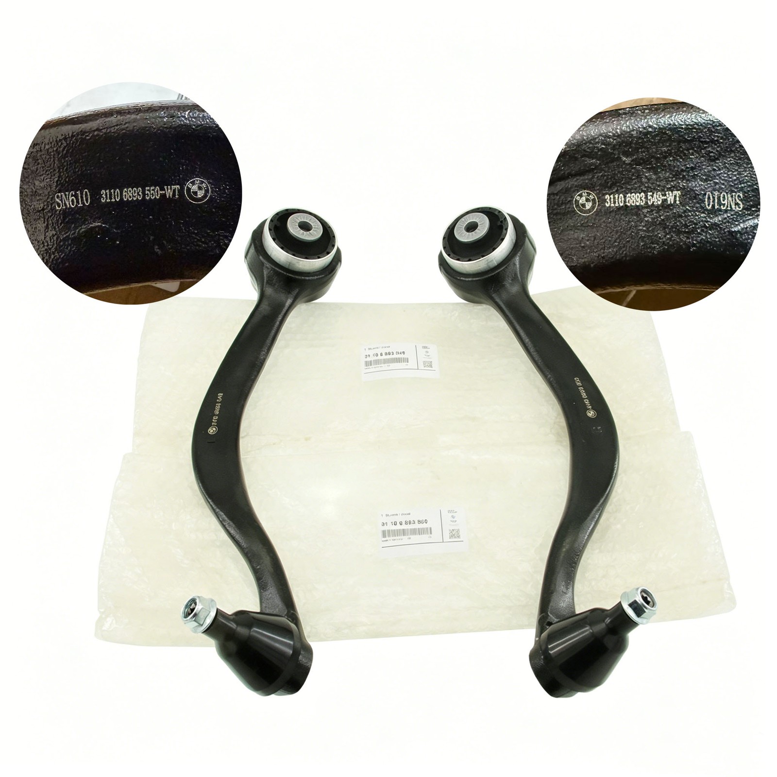 NEW 2X For BMW X5 G05 X6 G06 X7 G07 LH + RH Control Arm 31108866773 31108866774