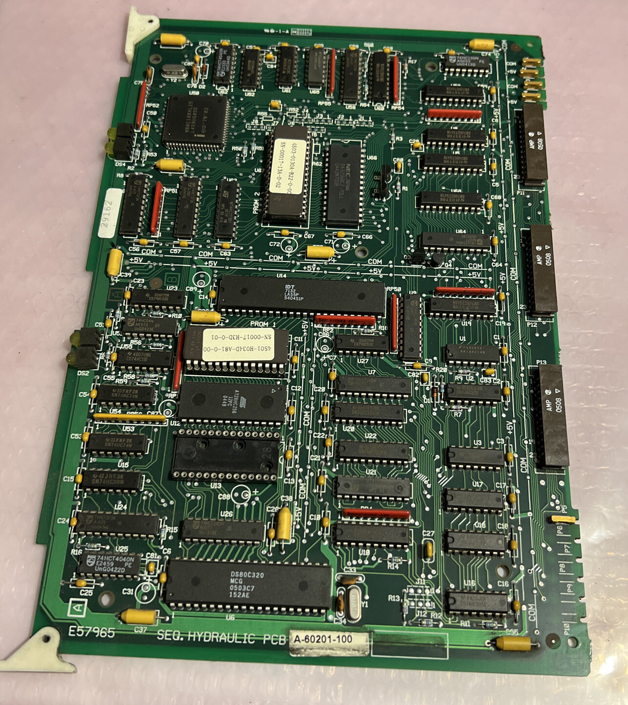 🔥BARBER COLMAN A-60201-100 PCB, used, qty avail, 🇺🇸 🔥BARBER COLMAN A-60201-100 PCB, used, qty avail, 🇺🇸