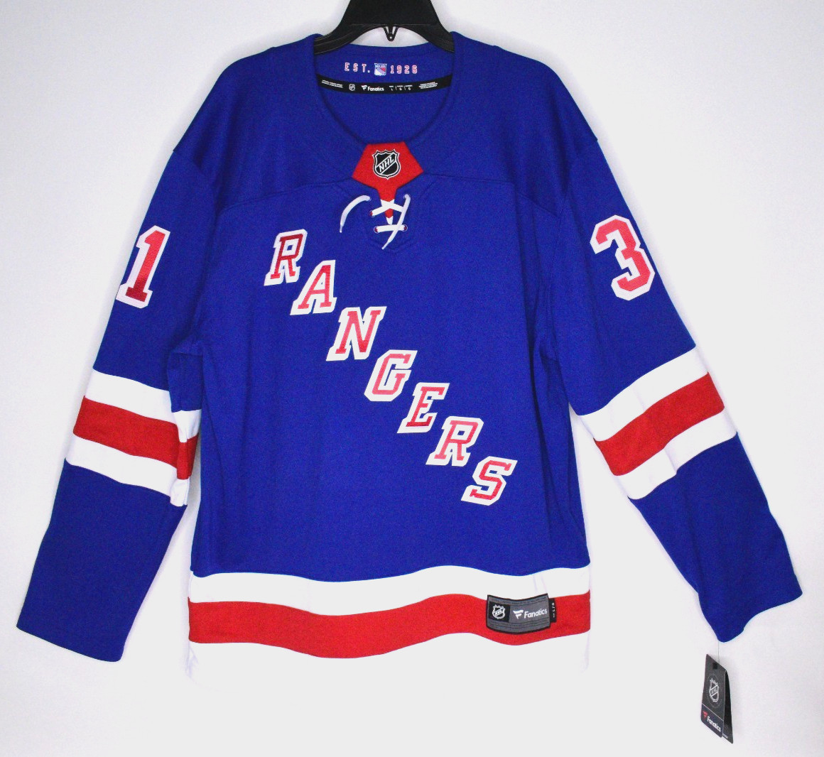 Fanatics New York Rangers #31 Igor Shesterkin Breakaway Home Jersey - NWT