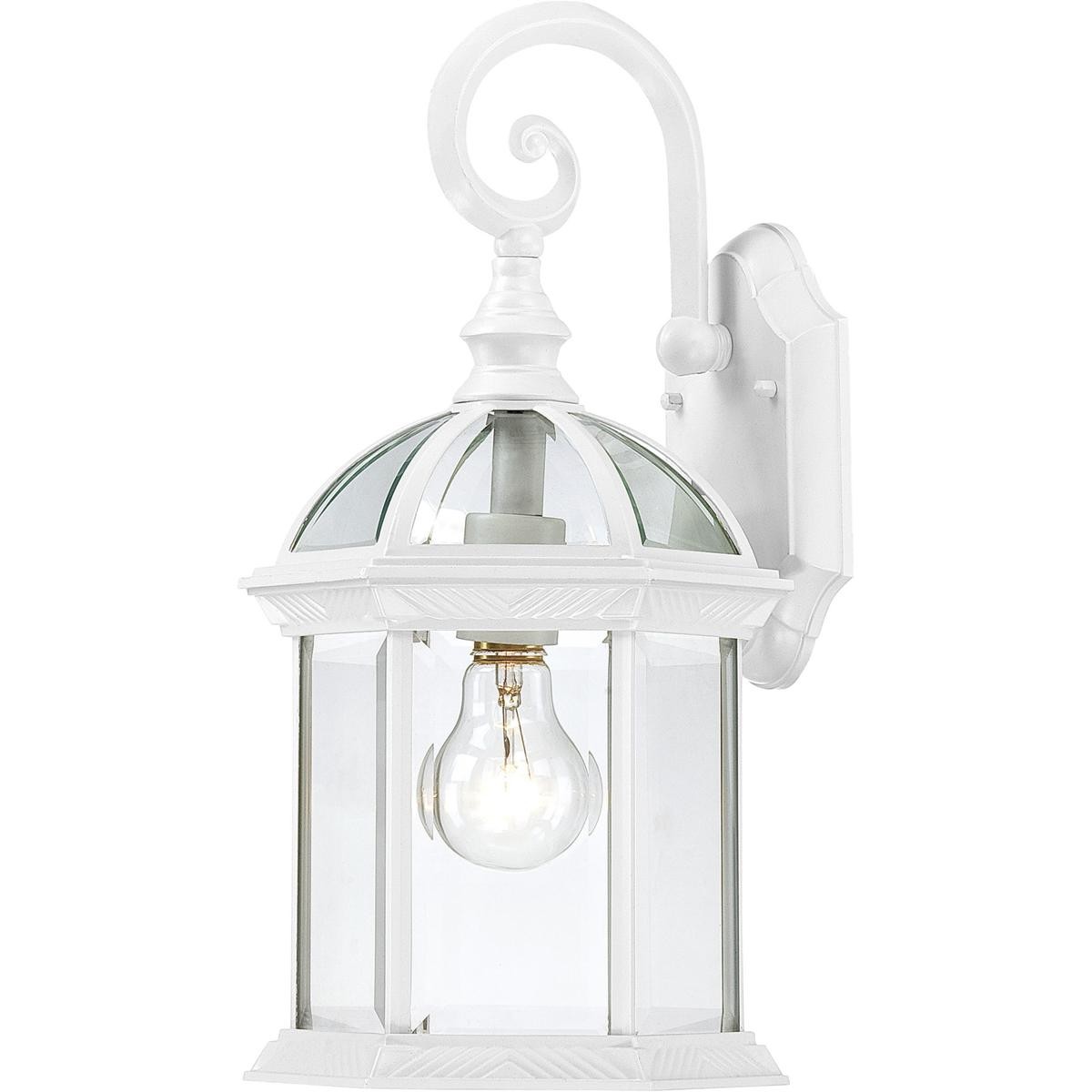 Nuvo Lighting 60/4961 Boxwood 1 Light 16 inch White Outdoor Wall Lantern