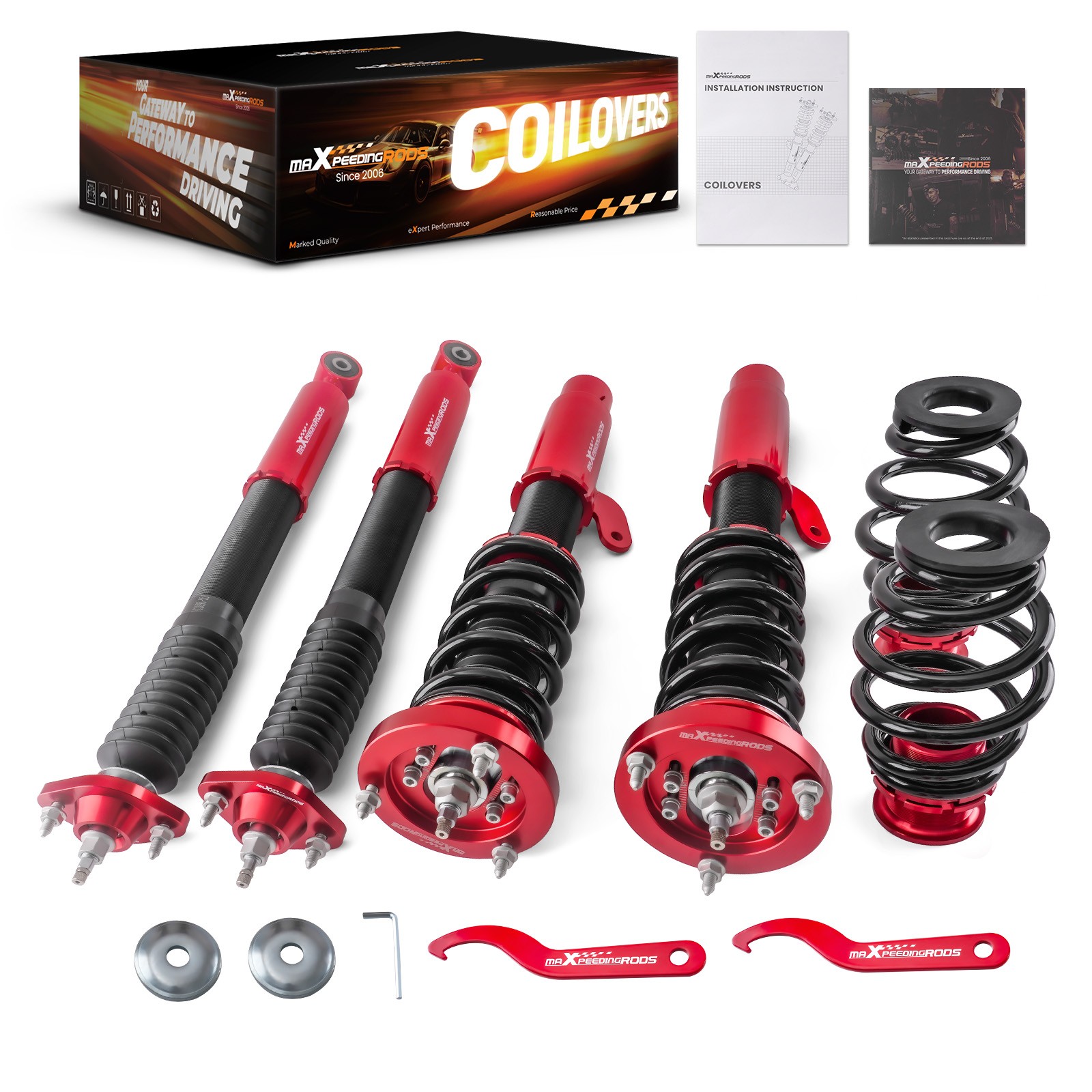 24 Way Damper Coilovers Shocks Kit for BMW E46 3 Series 320i 323i 325i 328i 330i