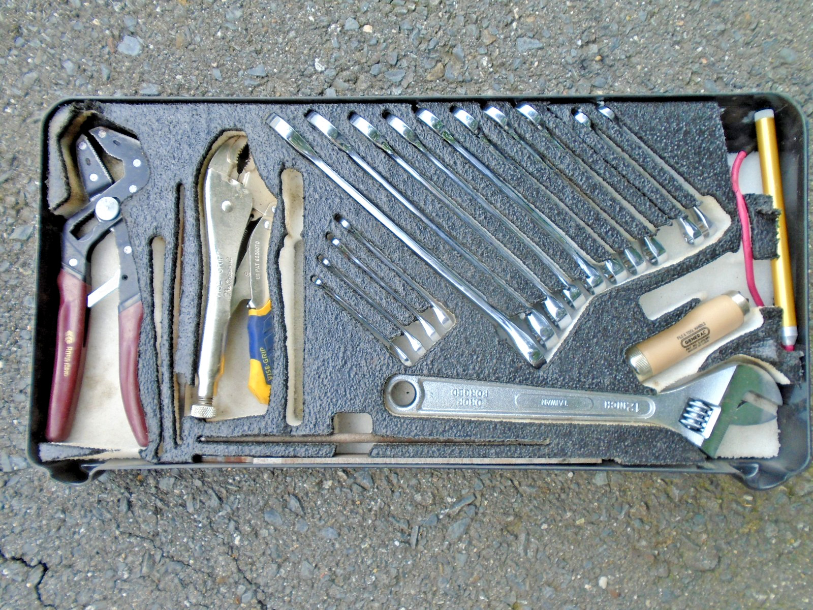 USGI Kipper General Mechanics Tool Kit GMTK Drawer w/ Tools SK Metric Wrenches USGI Kipper General Mechanics Tool Kit GMTK Drawer w/ Tools SK Metric Wrenches