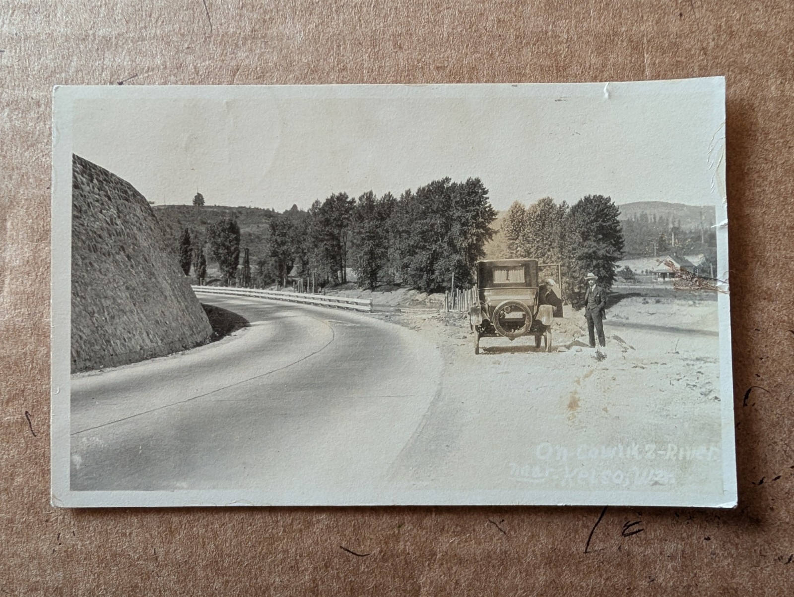 1926 rppc postcard On Cowlitz River Near Kelso Washington. Rocky Point 1926 rppc postcard On Cowlitz River Near Kelso Washington. Rocky Point
