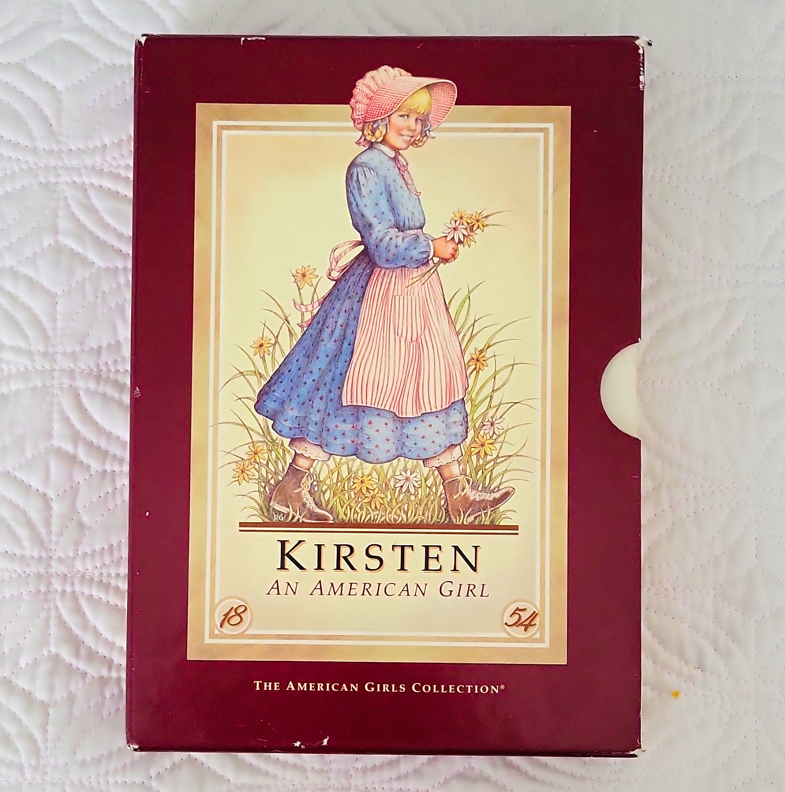 American Girl, Kirsten, Box Set. Volumes 1-5. Missing Volume 6.