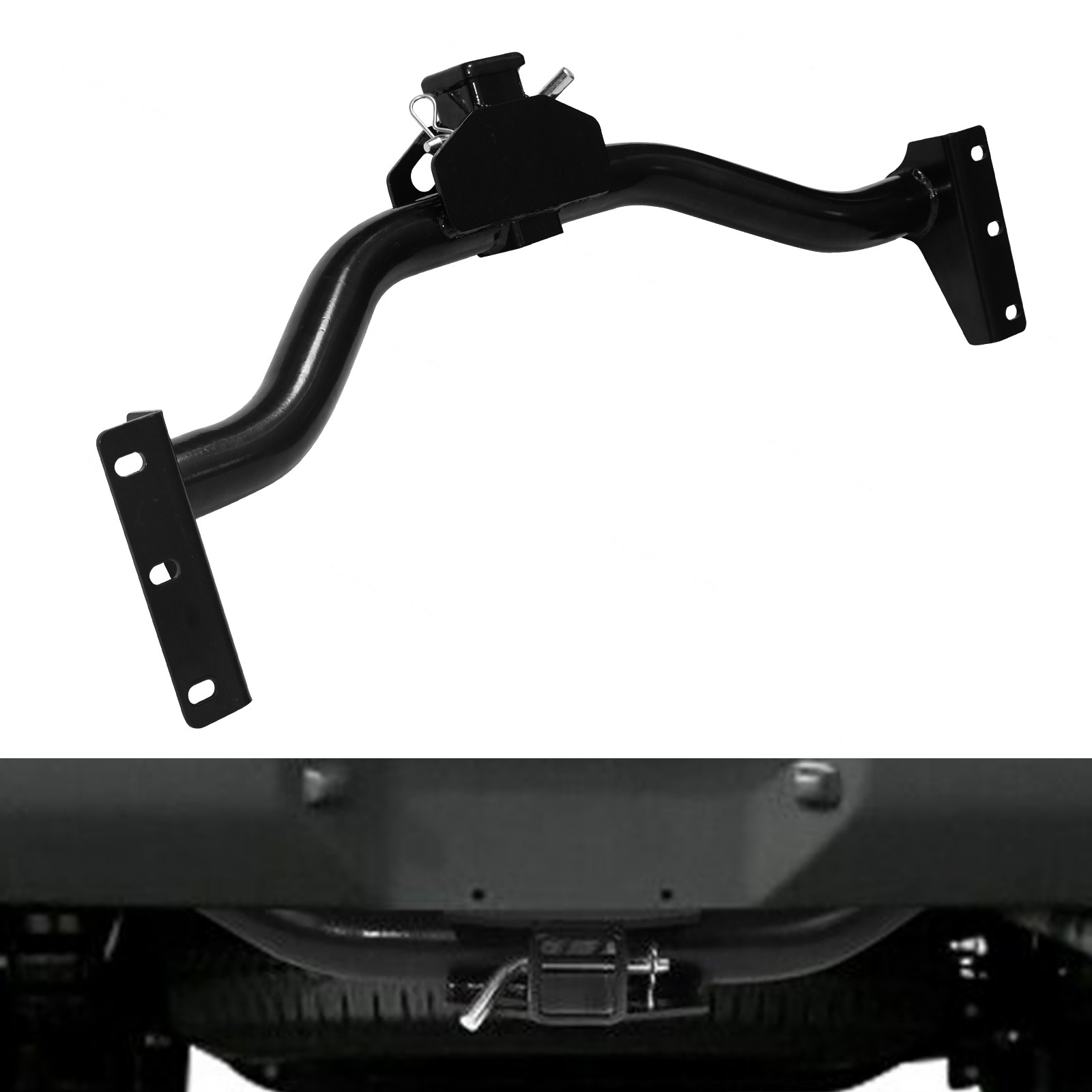 Class 3 Fit For Nissan Xterra 2000-2004 Rear Bumper Trailer Hitch 2\ Class 3 Fit For Nissan Xterra 2000-2004 Rear Bumper Trailer Hitch 2\