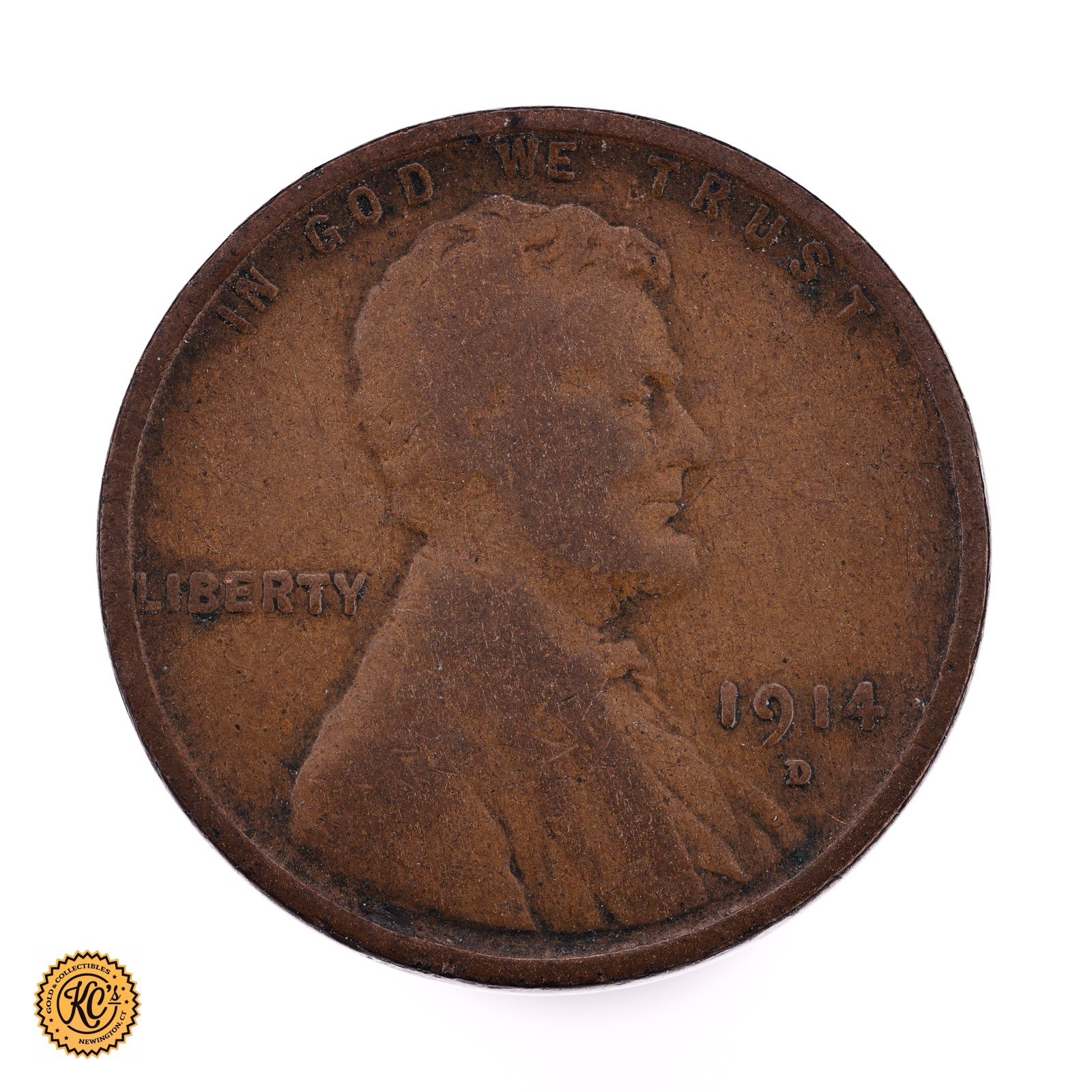 1914-D Lincoln Wheat Cent (B4388)