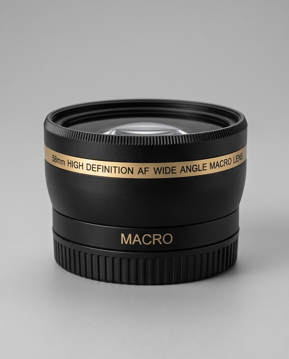Vintage XIT HIGH DEFINITION AF WIDE ANGLE MACRO LENS (58MM). Vintage XIT HIGH DEFINITION AF WIDE ANGLE MACRO LENS (58MM).