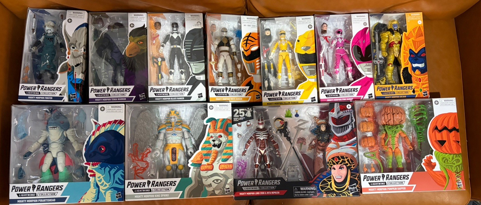 Hasbro Power Rangers Lightning Collection Mighty Morphin LOT White, Zedd & Rita Hasbro Power Rangers Lightning Collection Mighty Morphin LOT White, Zedd & Rita