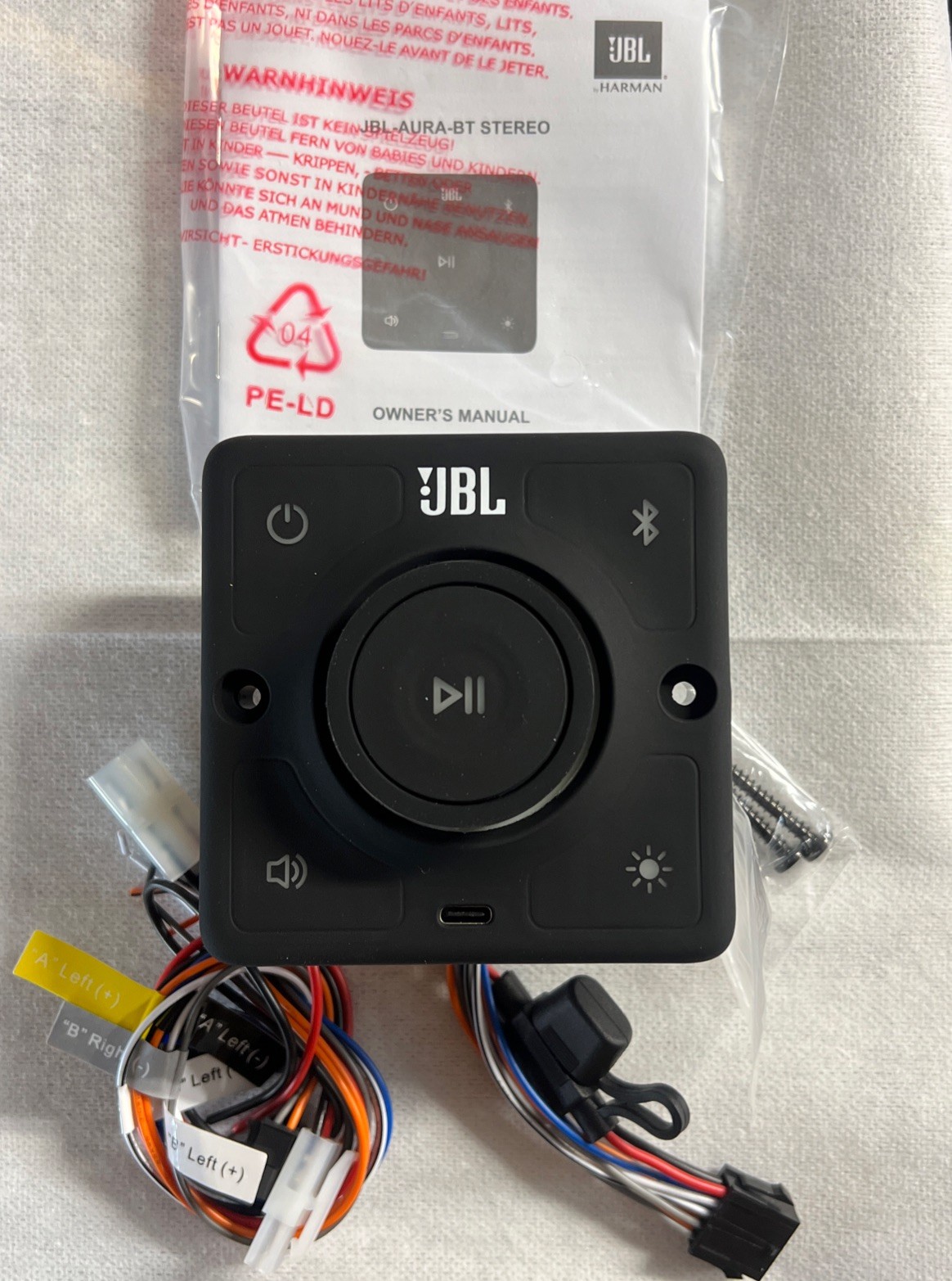 JBL-AURA-BT STEREO 2 Zone