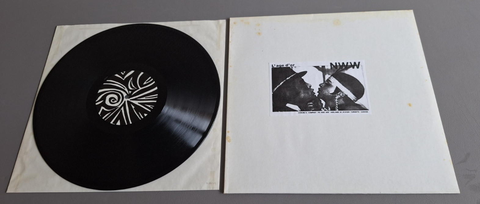 NURSE WITH WOUND lim 100 Vinyl LP L'Age D'Or (1985 Concrete Company)