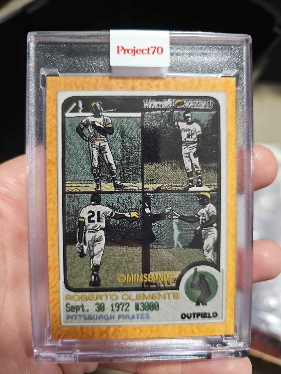 2021-22 Topps Project70 #908 Roberto Clemente By Mimsbandz