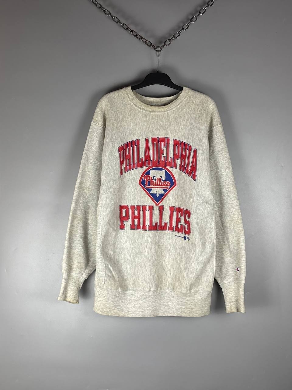 Vintage 90s Champion Reverse Weave Sweatshirt Philadelphia Phillies Mlb Size Xxl Vintage 90s Champion Reverse Weave Sweatshirt Philadelphia Phillies Mlb Size Xxl