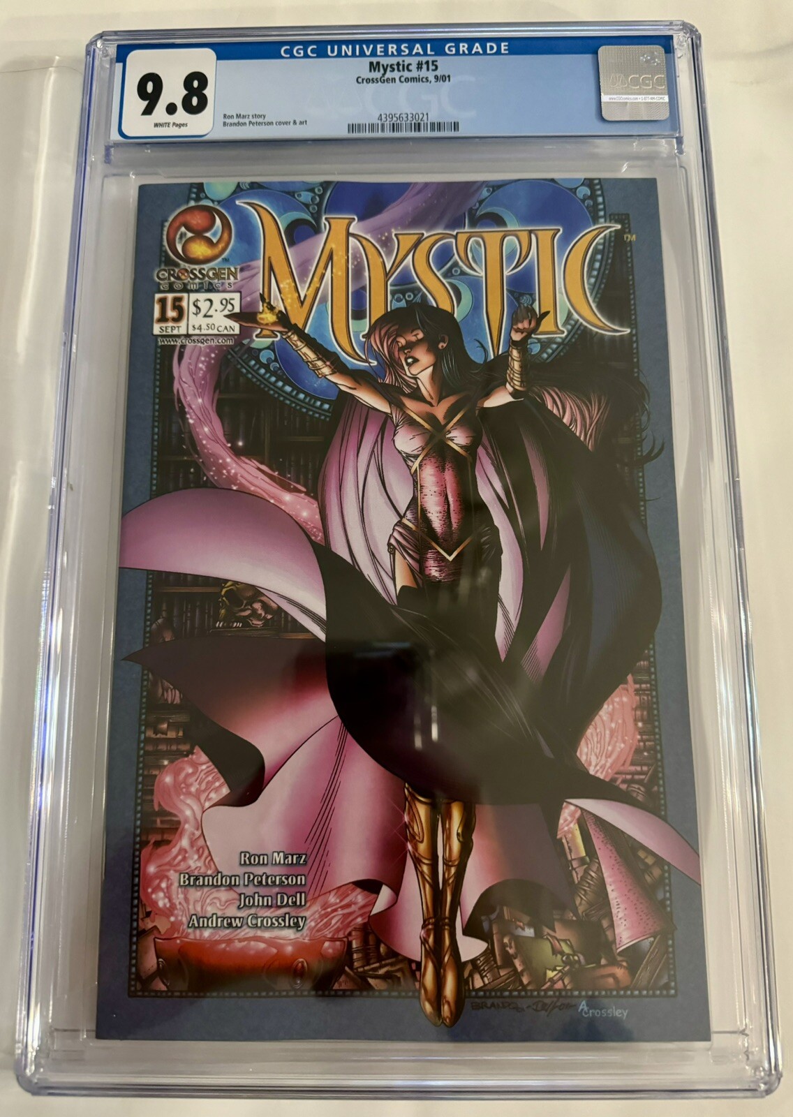 Mystic #15 CROSSGEN COMICS 2001 1st Appearance Harry Potter in Comics CGC 9.8 Mystic #15 CROSSGEN COMICS 2001 1st Appearance Harry Potter in Comics CGC 9.8