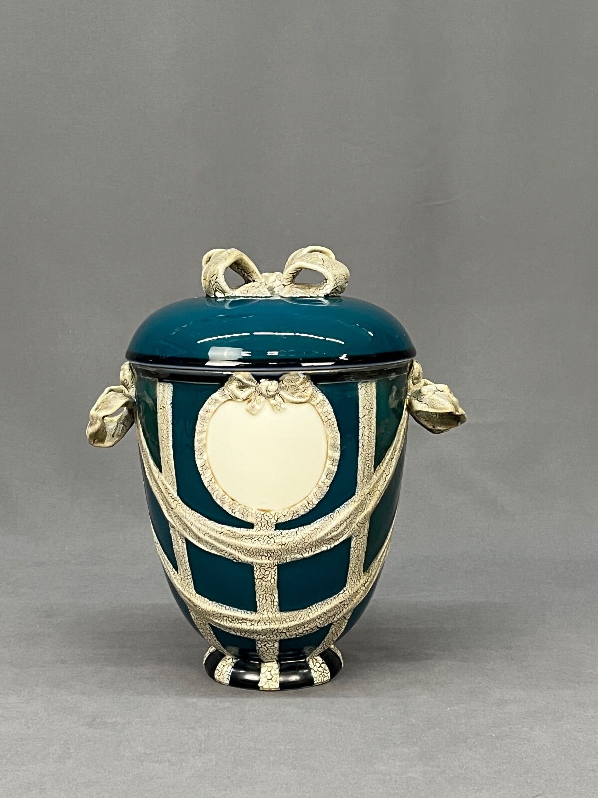 Antique KPM Berlin Glazed Porcelain 10 3/4\