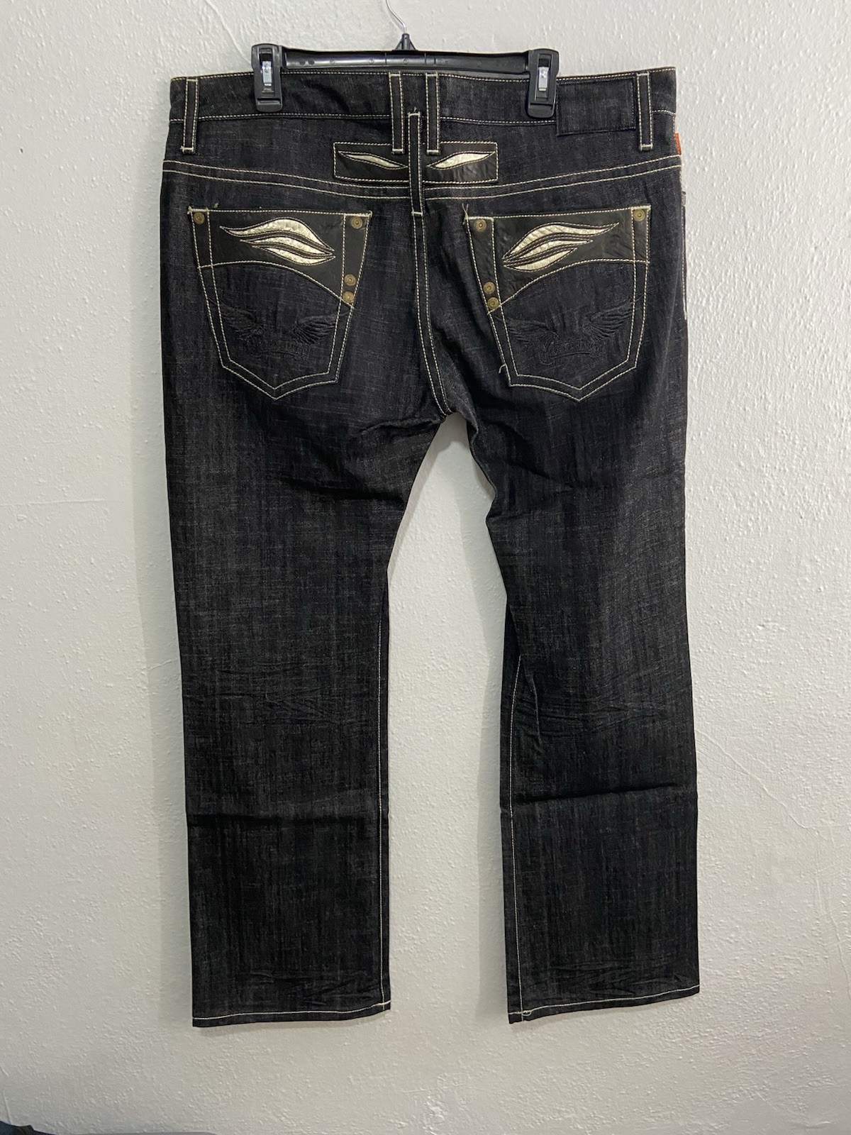 Robin\'s Jean Mens Straight Denim Jean Y2K Authentic Vintage Size 38. Made In USA