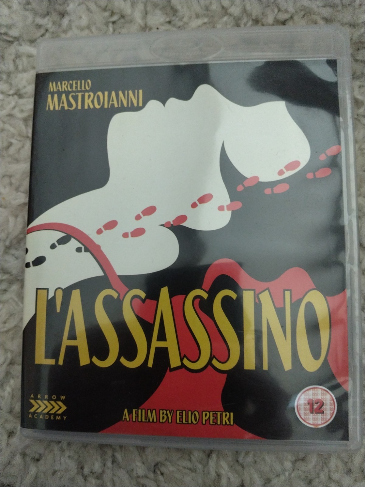 L\'Assassino Dual Format Blu-ray + DVD Marcello Mastroianni Arrow Academy UK R2 L\'Assassino Dual Format Blu-ray + DVD Marcello Mastroianni Arrow Academy UK R2