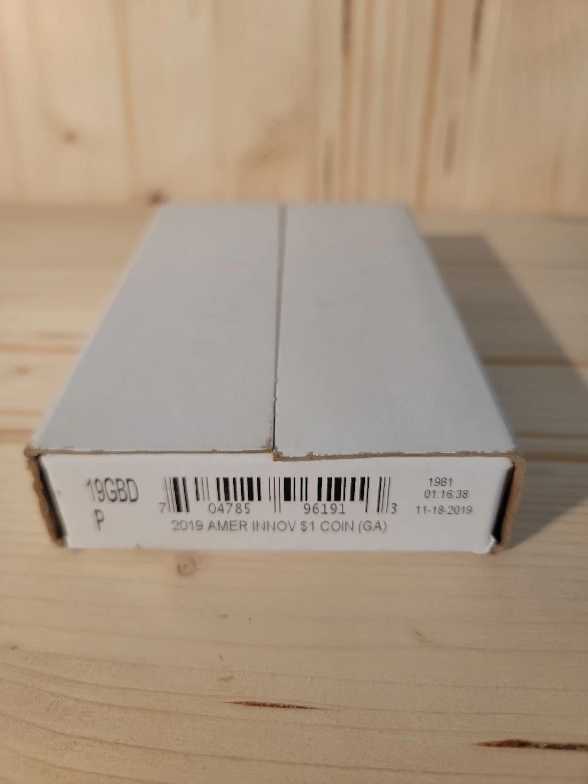 2019 P American Innovation Georgia Unopened $100 (100 Coin) US Mint Bag in Box