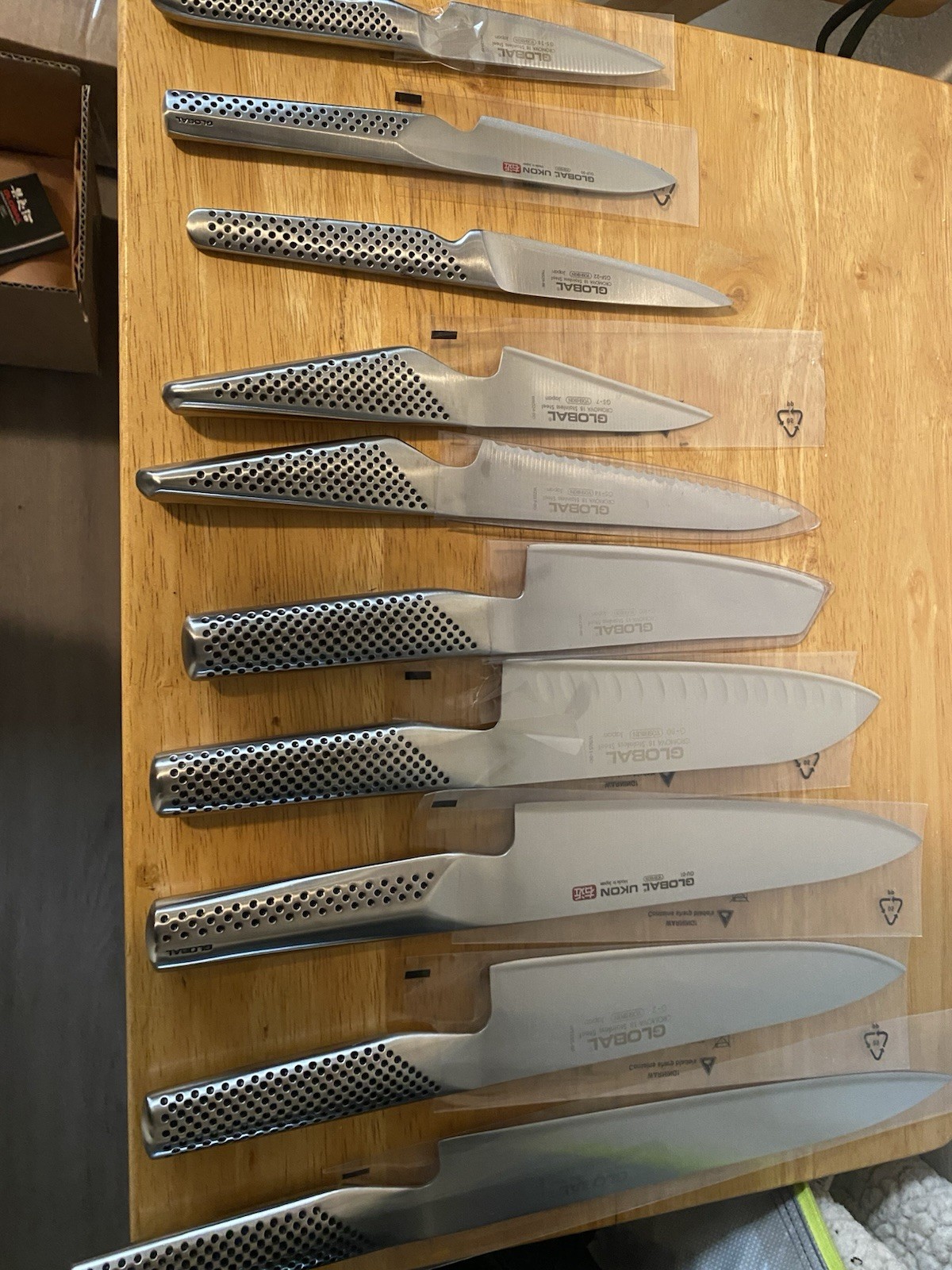 Global Knife 10pc Set 