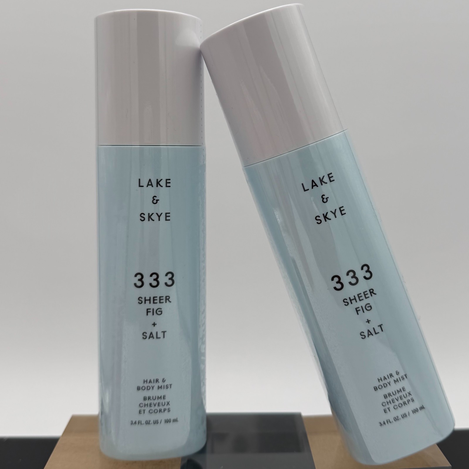PK of 2 Lake & Skye Hair & Body Mist ~ 333 SHEER FIG + SALT ~ 3.4fl.oz./100ml.