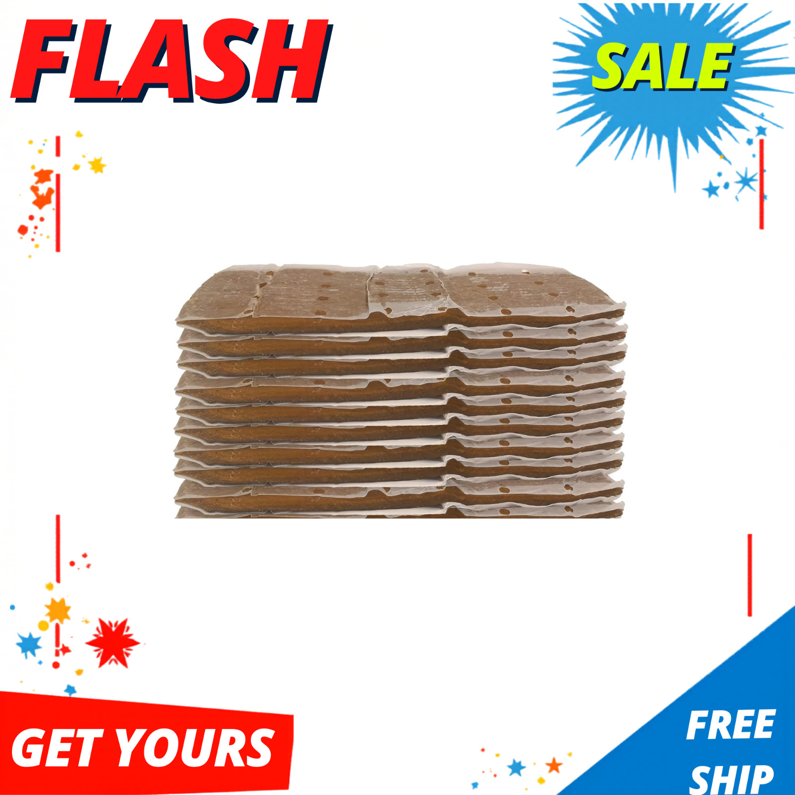 Pollen Patty for Honey Bees 10lb 10x1lb Pollen Patties Bee Food 15% USA Pollen